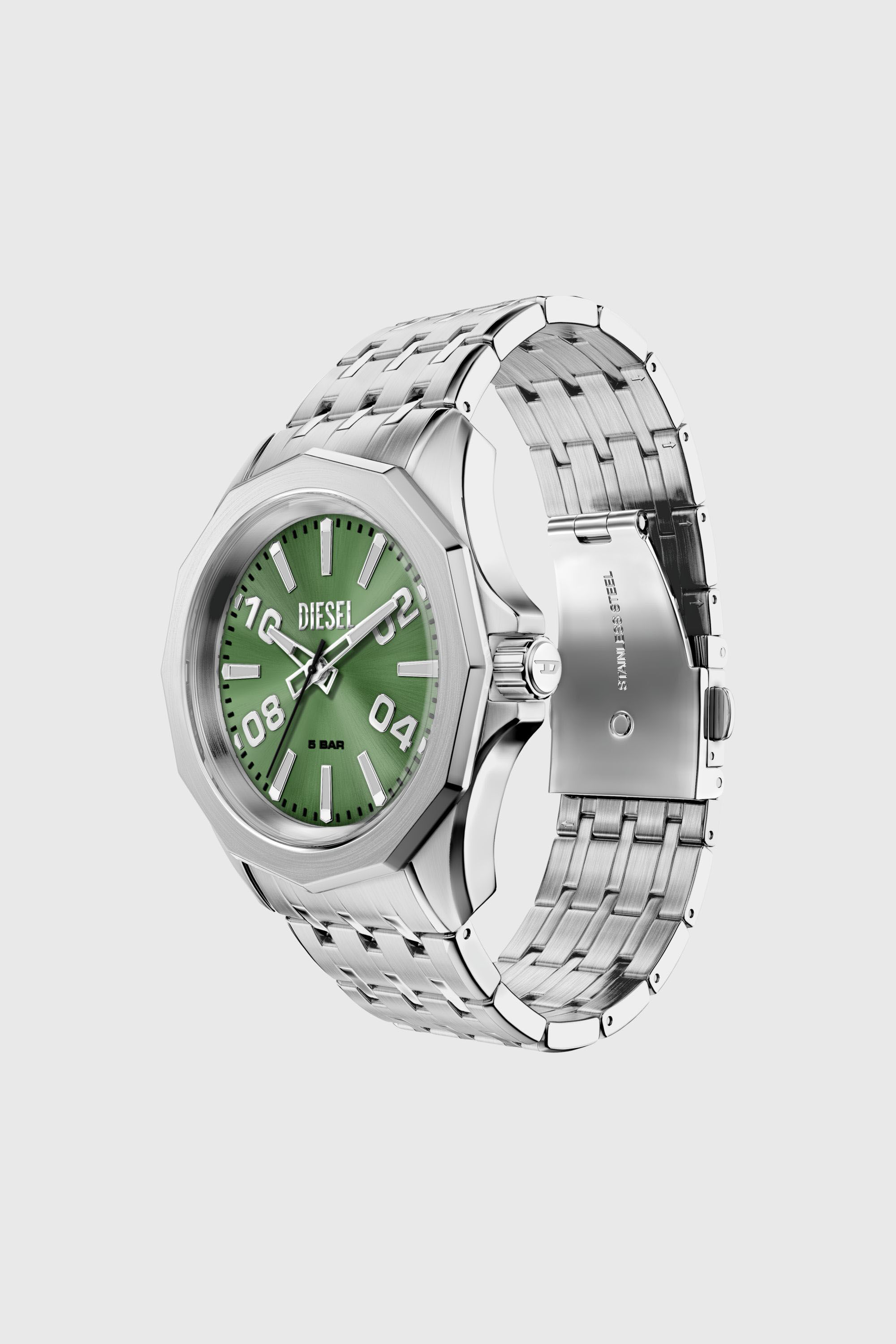 時計 Diesel Stinger stainless steel watch Men's Stinger stainless steel watch | Silver | Diesel EE
