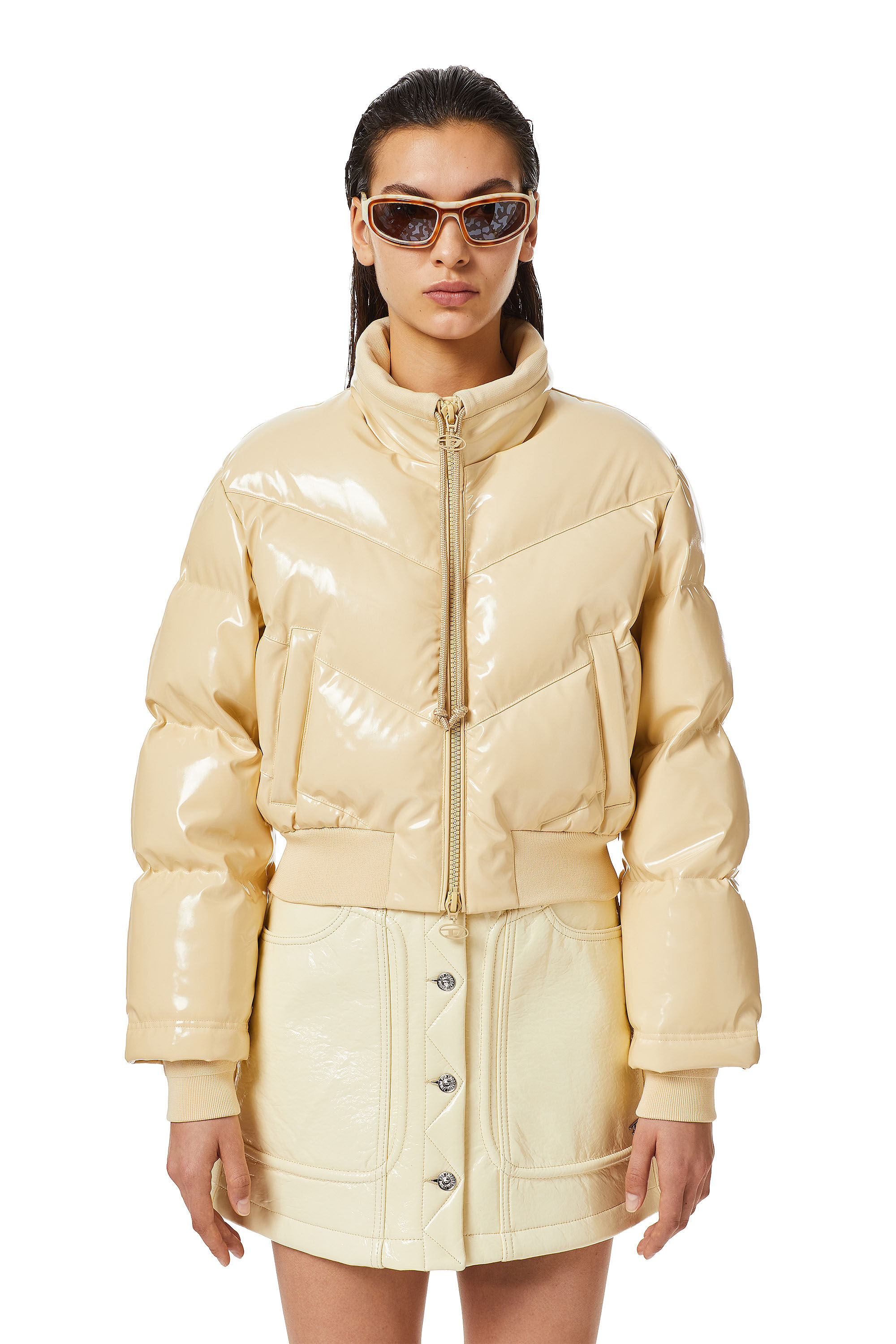Diesel - W-CREMA, Beige - Image 3