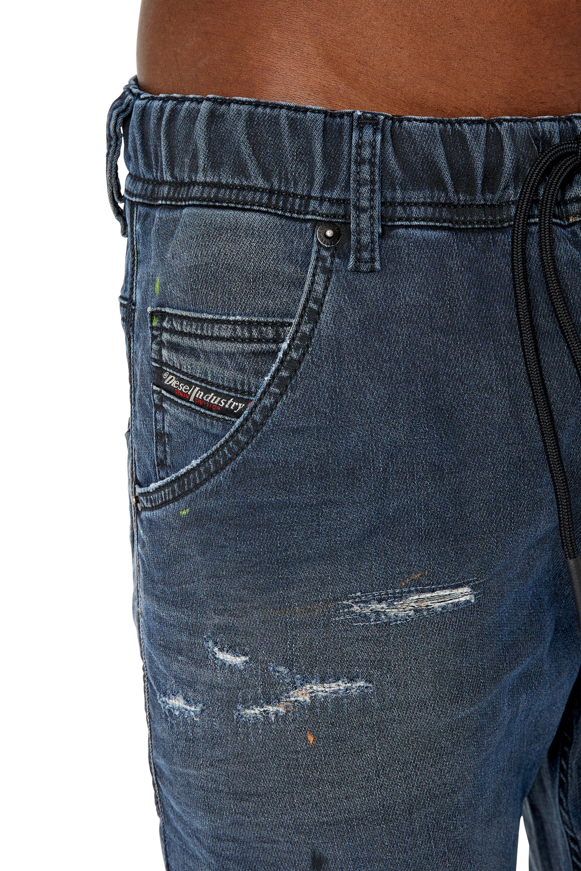 onderbreken Onaangenaam Opblazen KROOLEY JOGGJEANS Man: Tapered dark blue Jeans | Diesel®