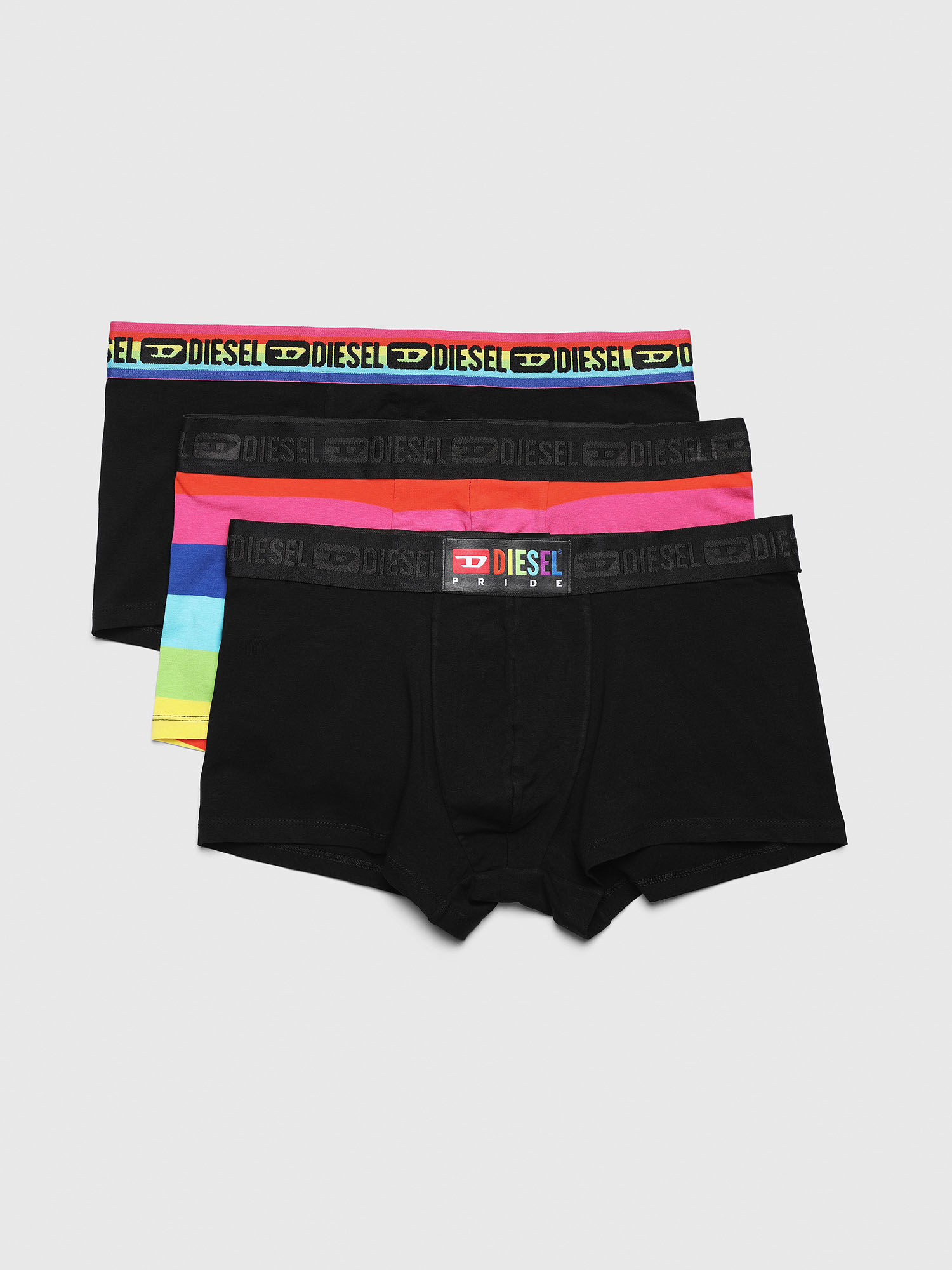 Diesel Mens UMBX-DAMIENTHREEPACK Boxer Briefs Pack of 3