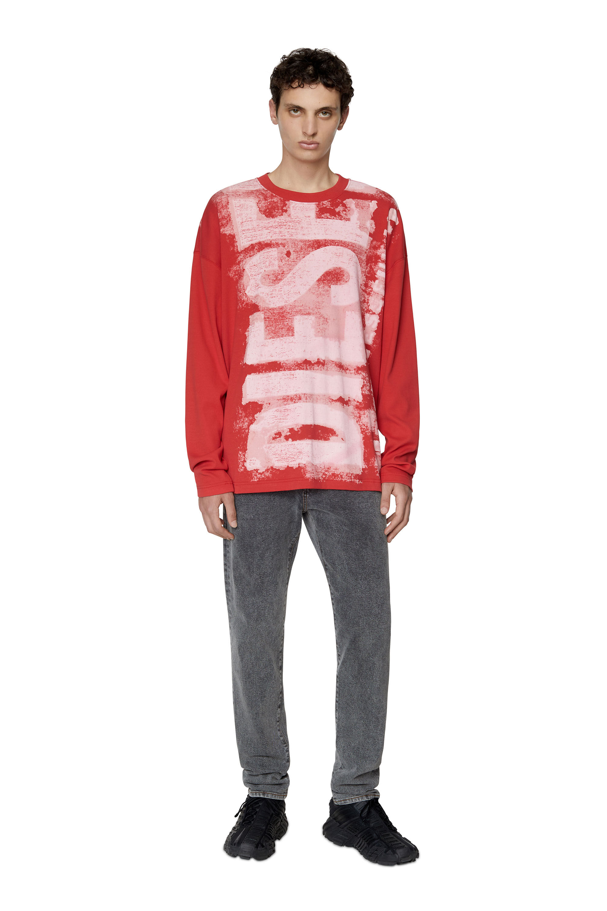 diesel t shirt red