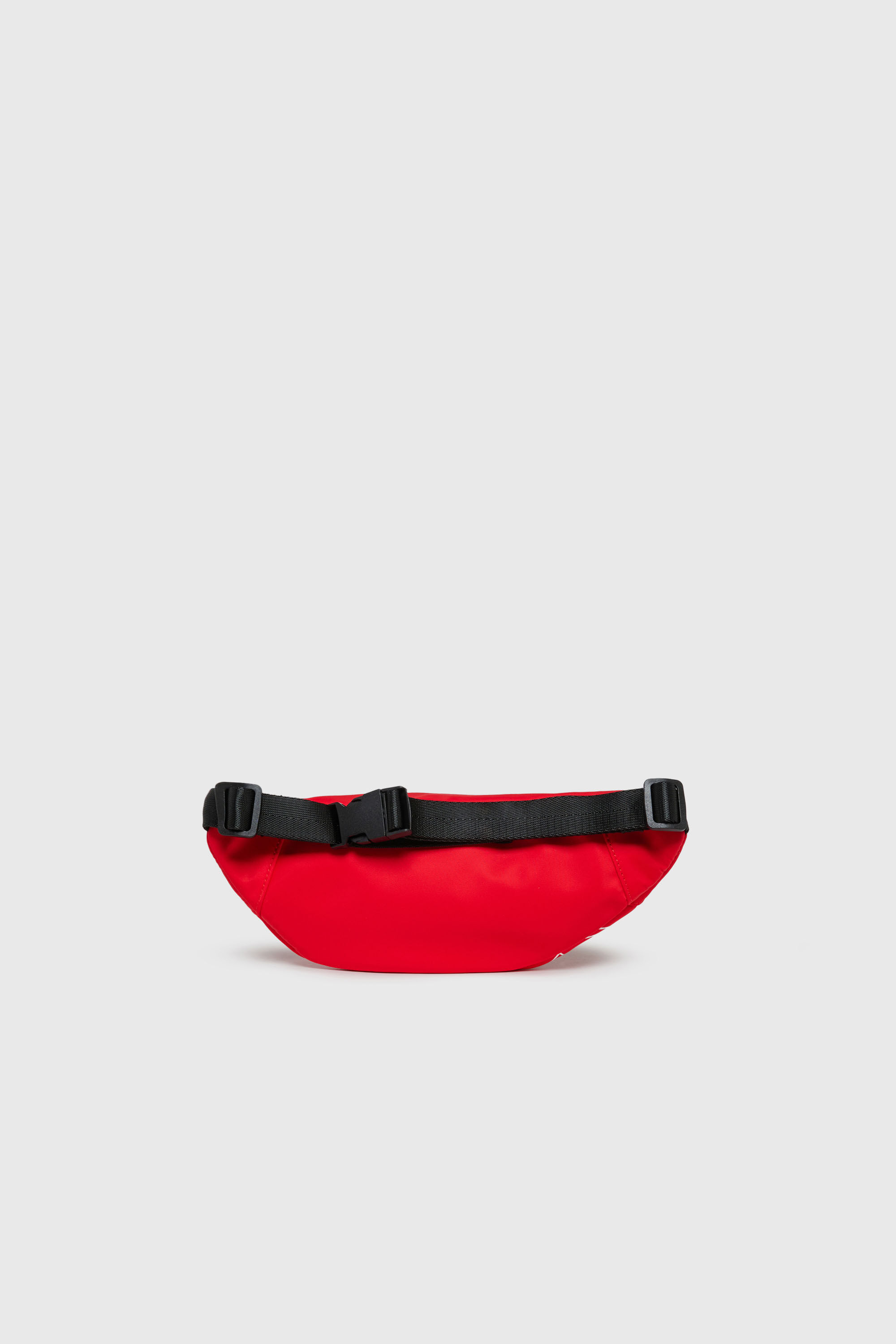Diesel - WCIRY, Man's WCIRY - Nylon belt bag with logo print in Red - 2