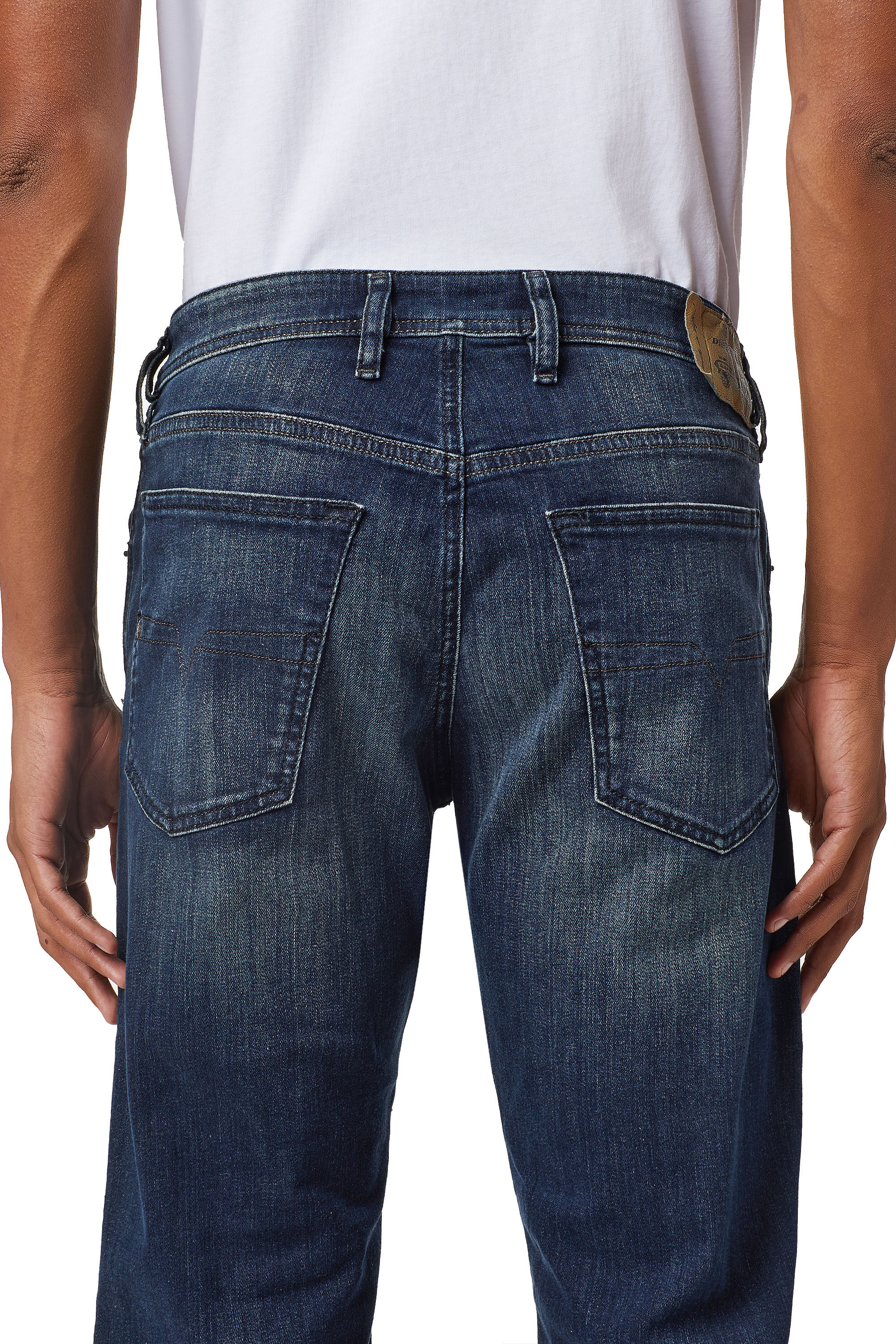 Waykee 0814W Men: Straight Dark blue 