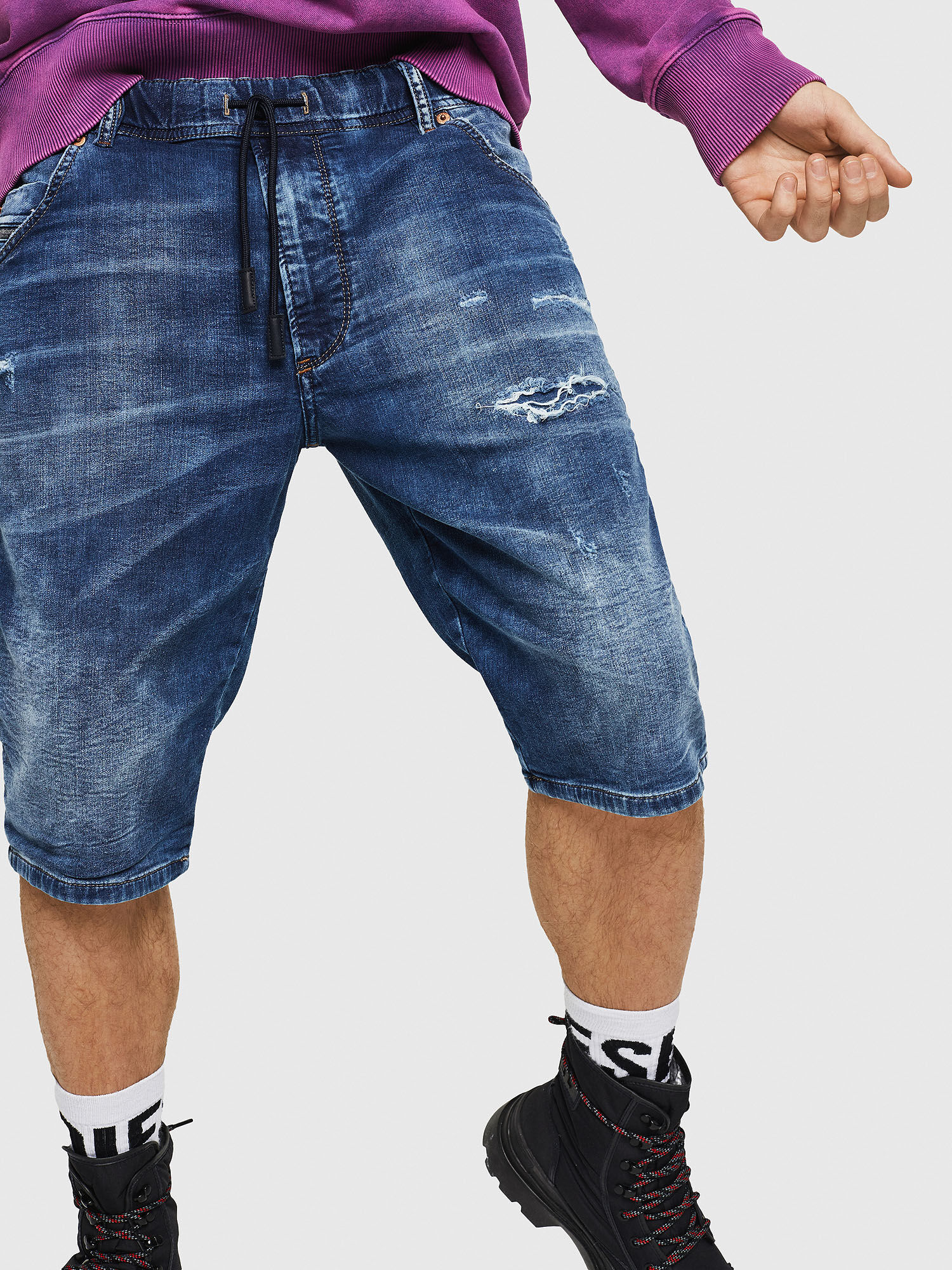 diesel jogg jeans shorts