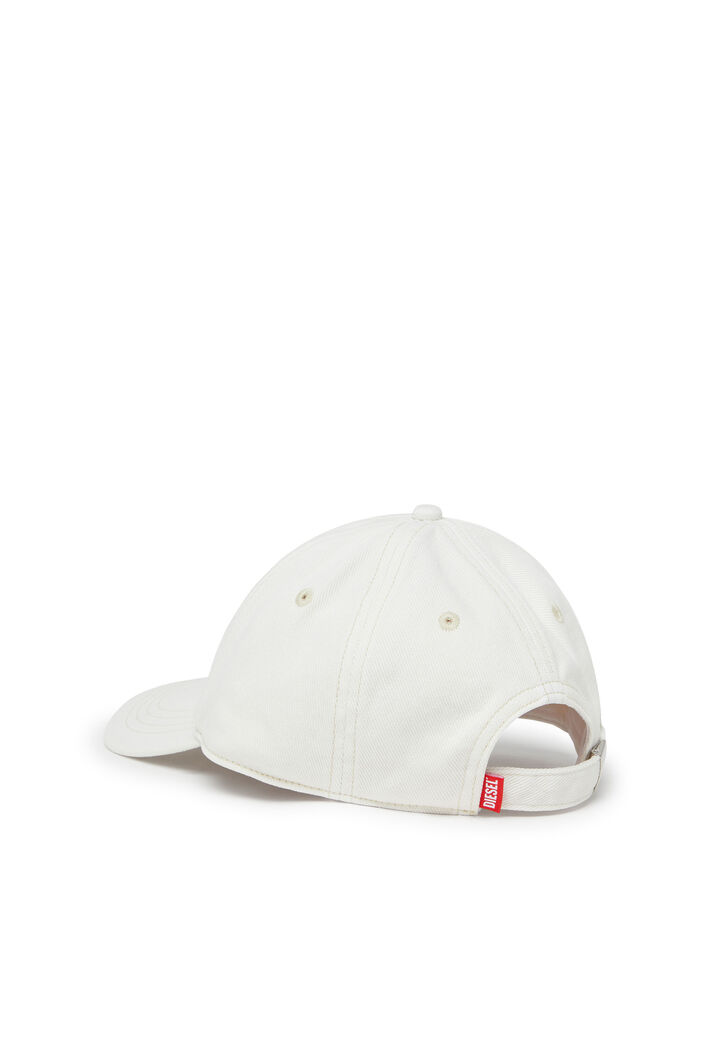 Diesel - SV-CAP-CHERRY, Unisex's Baseball cap in cotton twill with cherry embroidery in White - 2