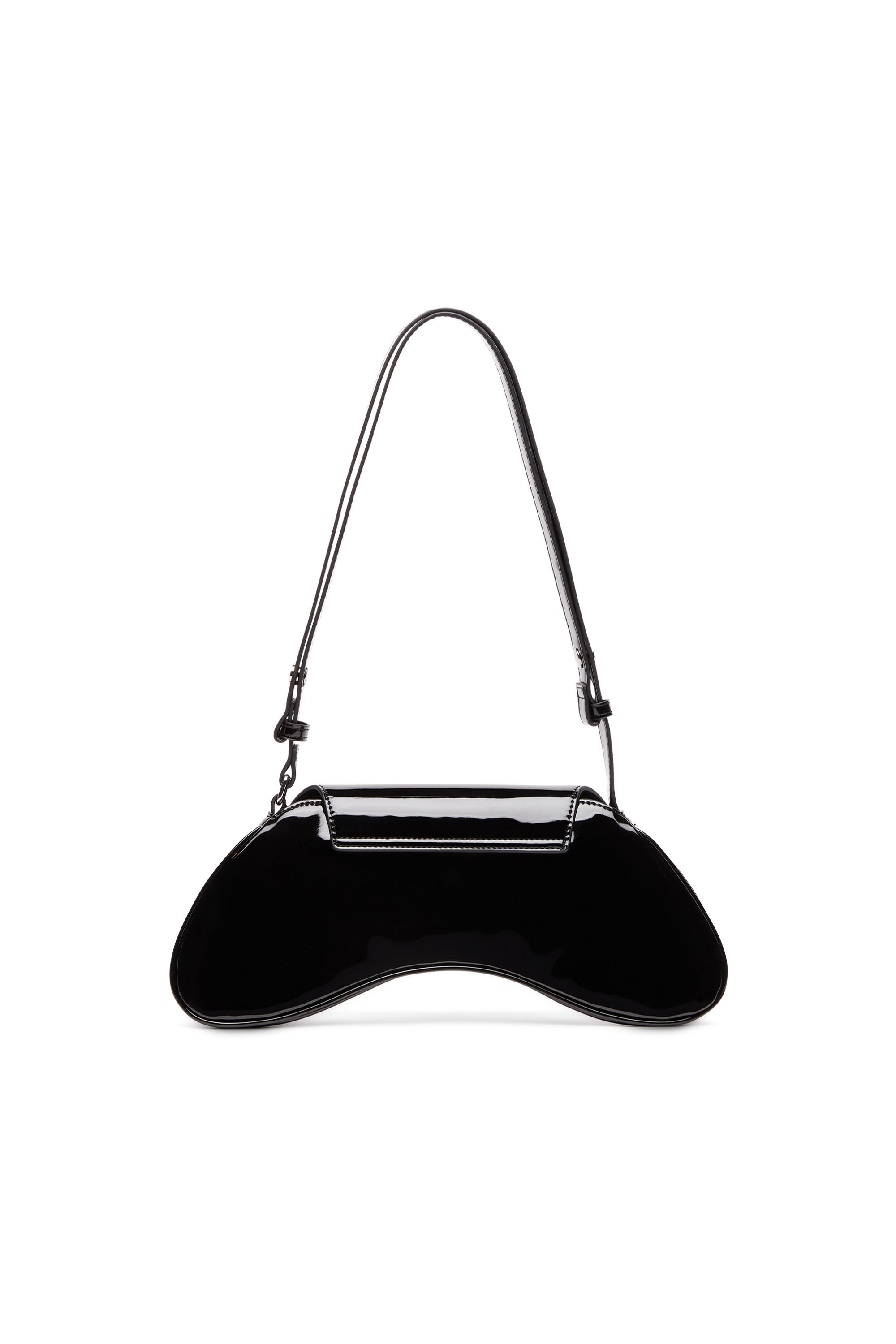 Women's Play-Glossy crossbody bag | Black | Diesel