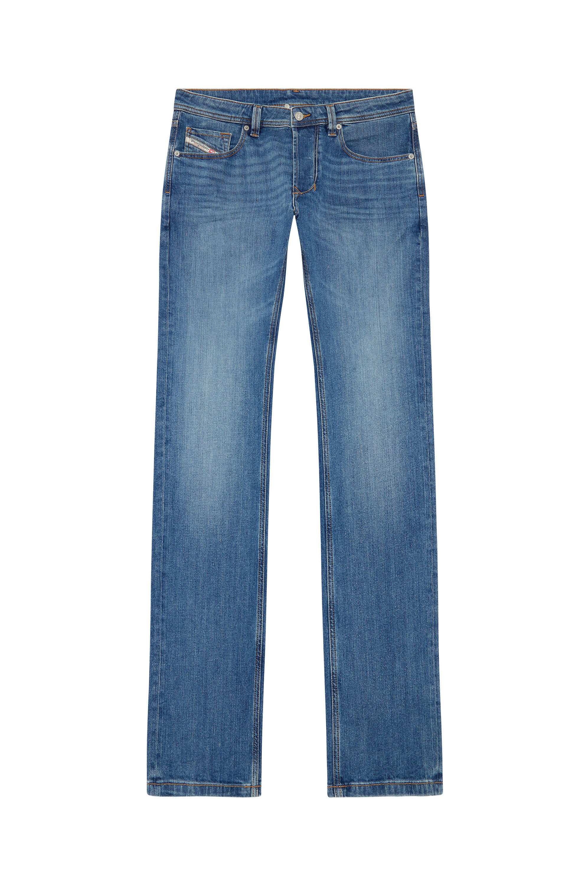 Diesel - Man Straight Jeans 1985 Larkee 0KIAL, Light Blue - Image 1