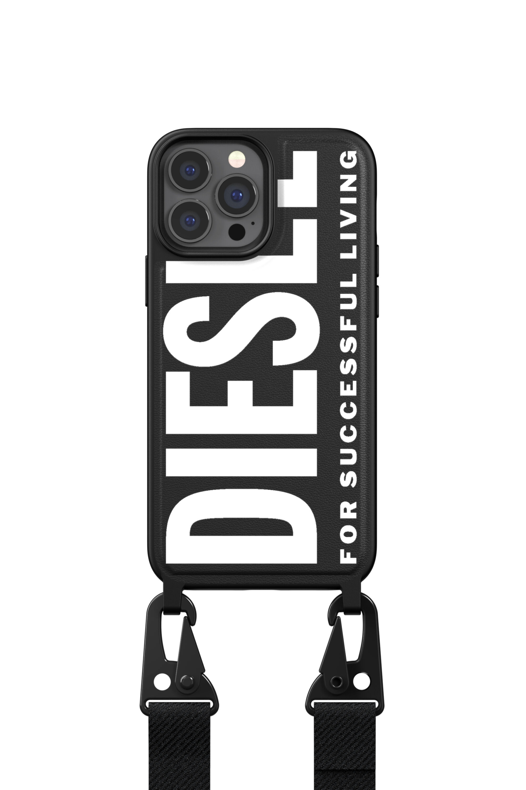 Diesel - 47170 NECKLACE CASE, Unisex's Necklace case core  for iPhone 13 Pro Max in Black - 2