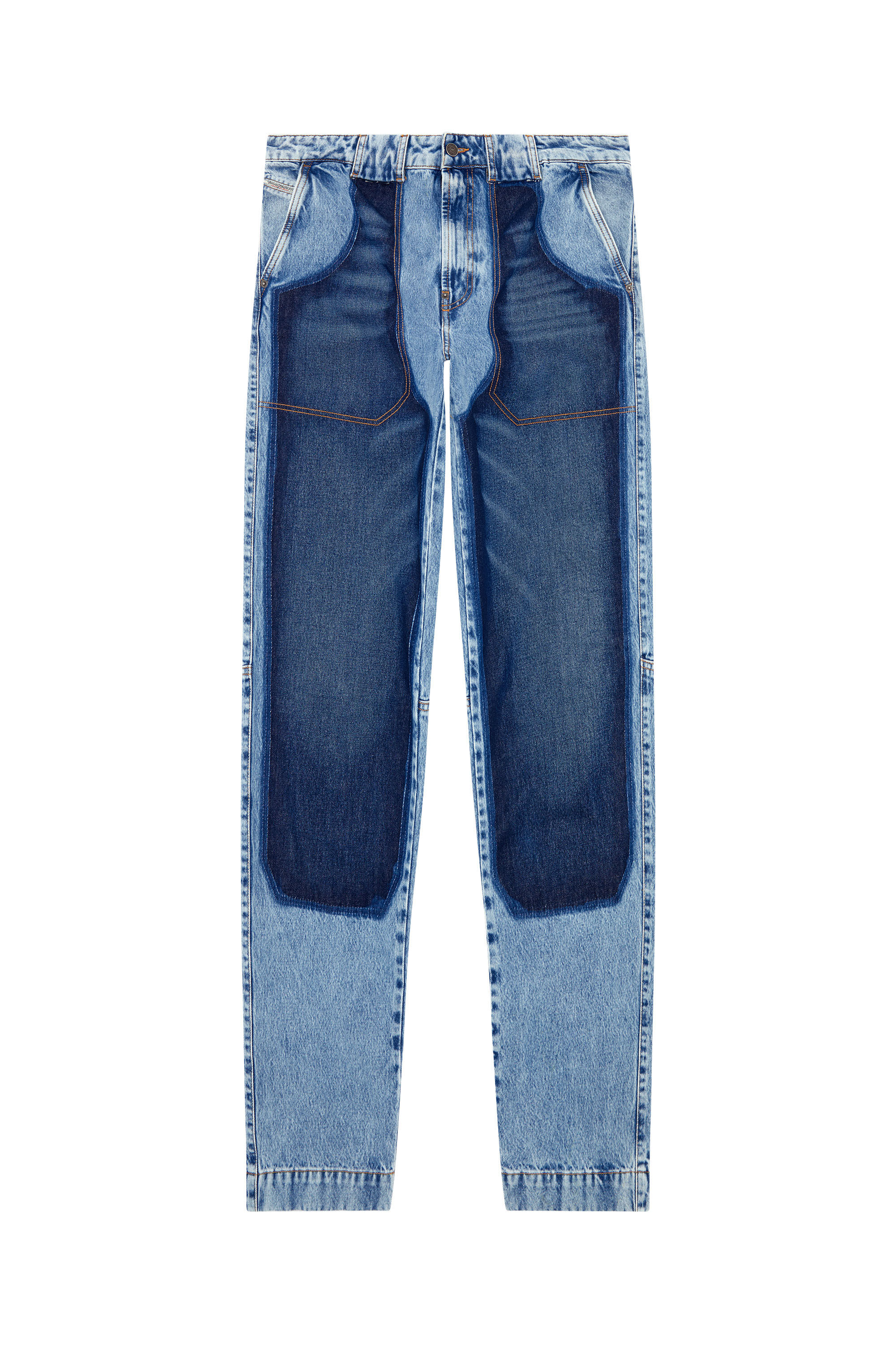 Diesel - Tapered Jeans D-P-5-D 0GHAW, Light Blue - Image 2