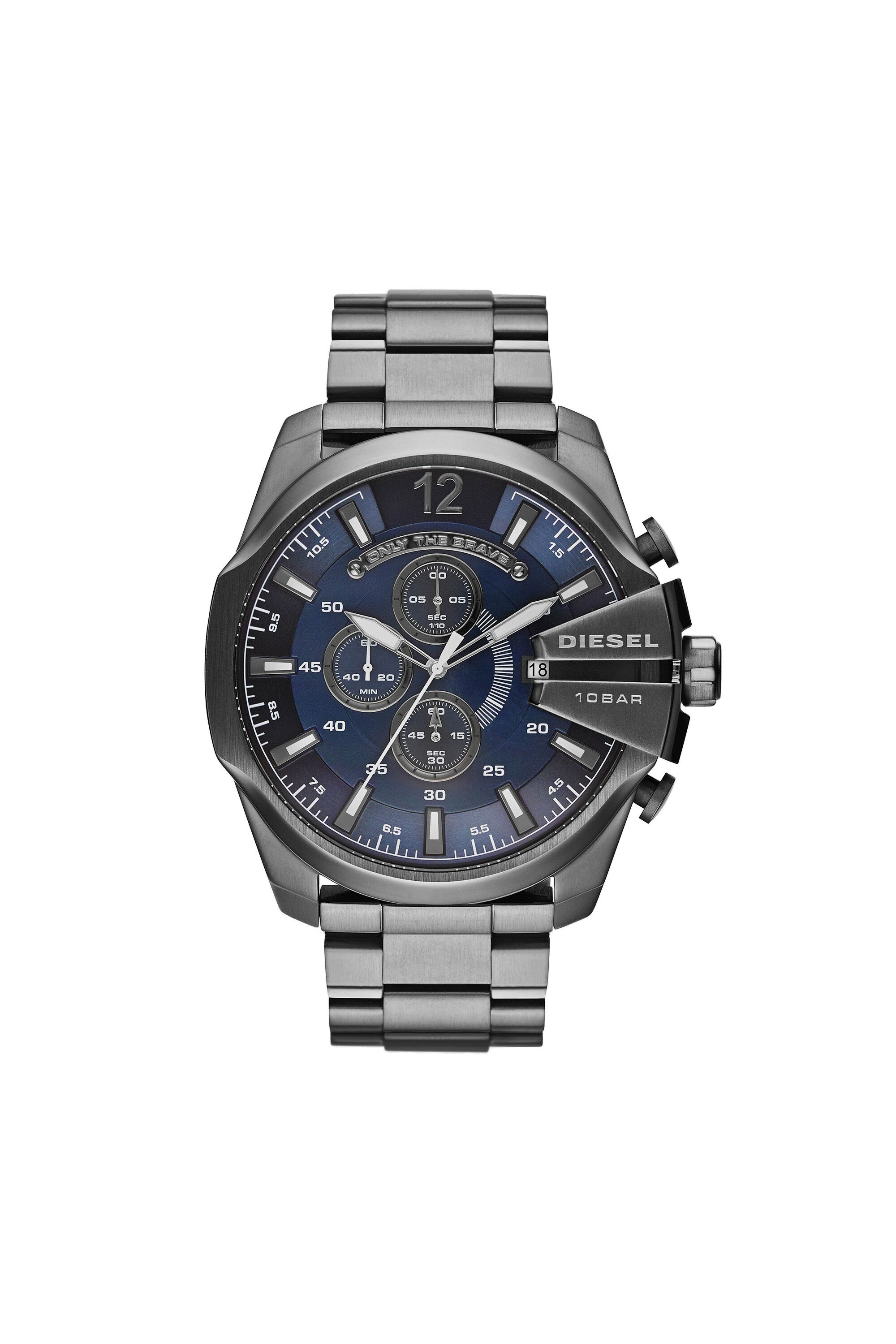 DZ4329 Man Mega Chief watch with gunmetal plating Diesel