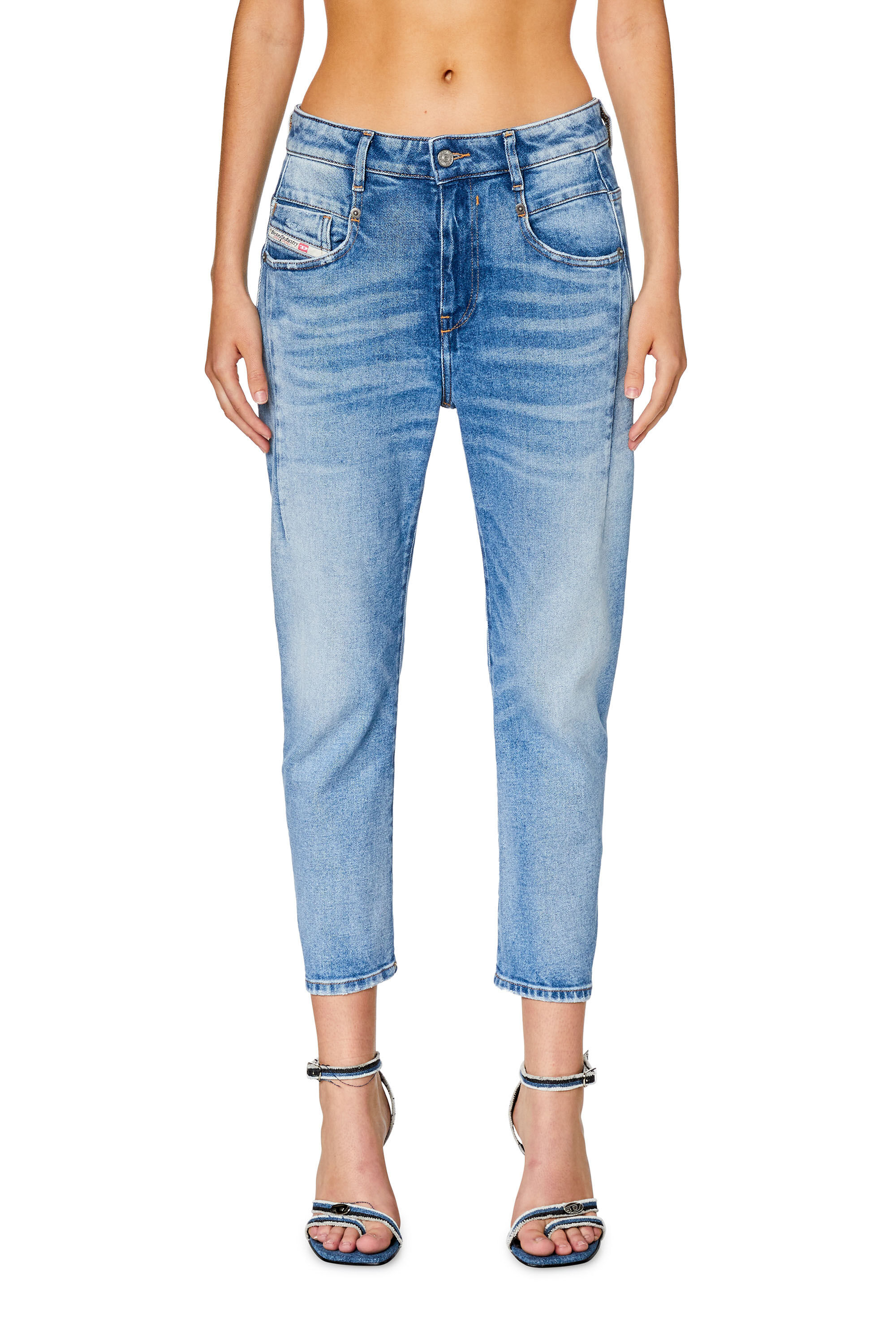 Women s Boyfriend Jeans Light blue Diesel Fayza