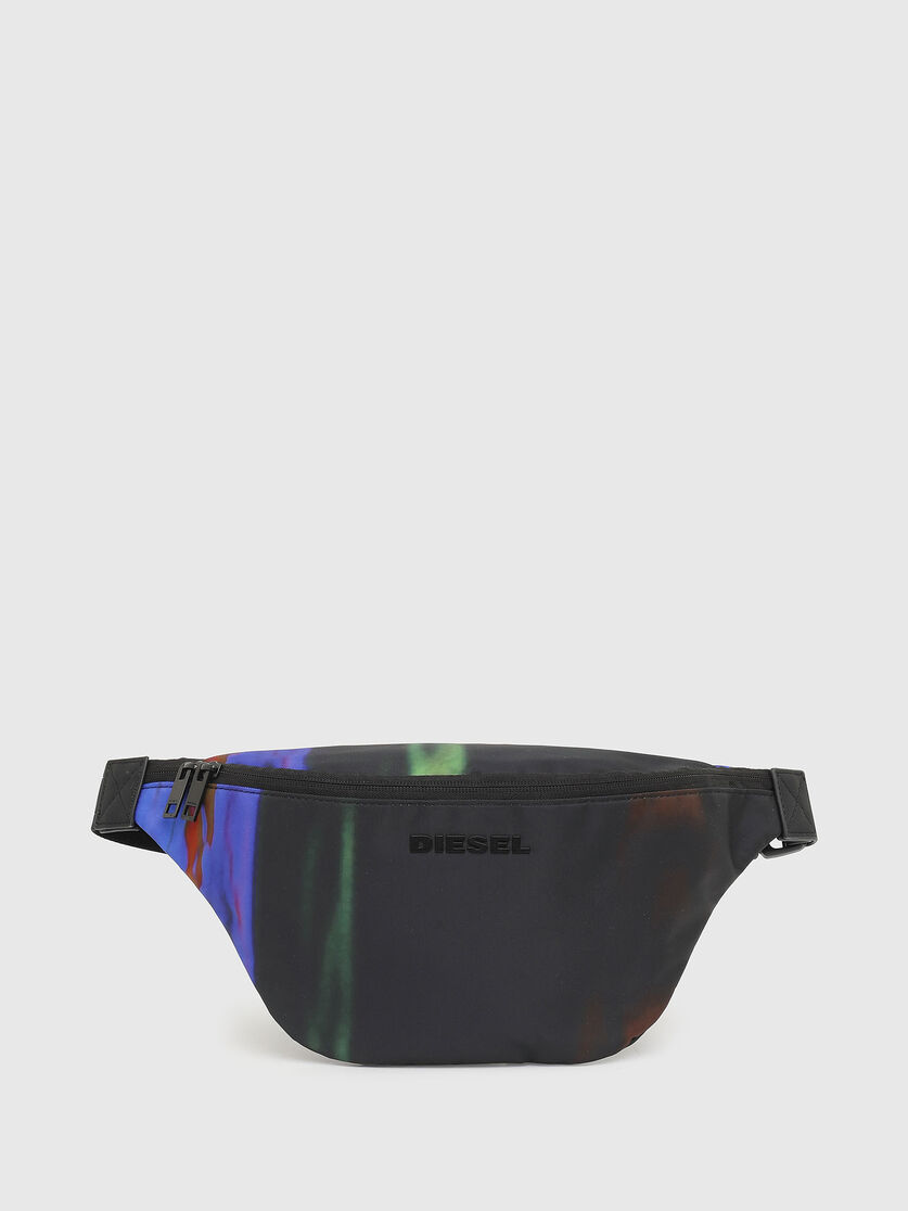 F Suse Belt Dm Man Belt Bag With Multicolour Print Diesel
