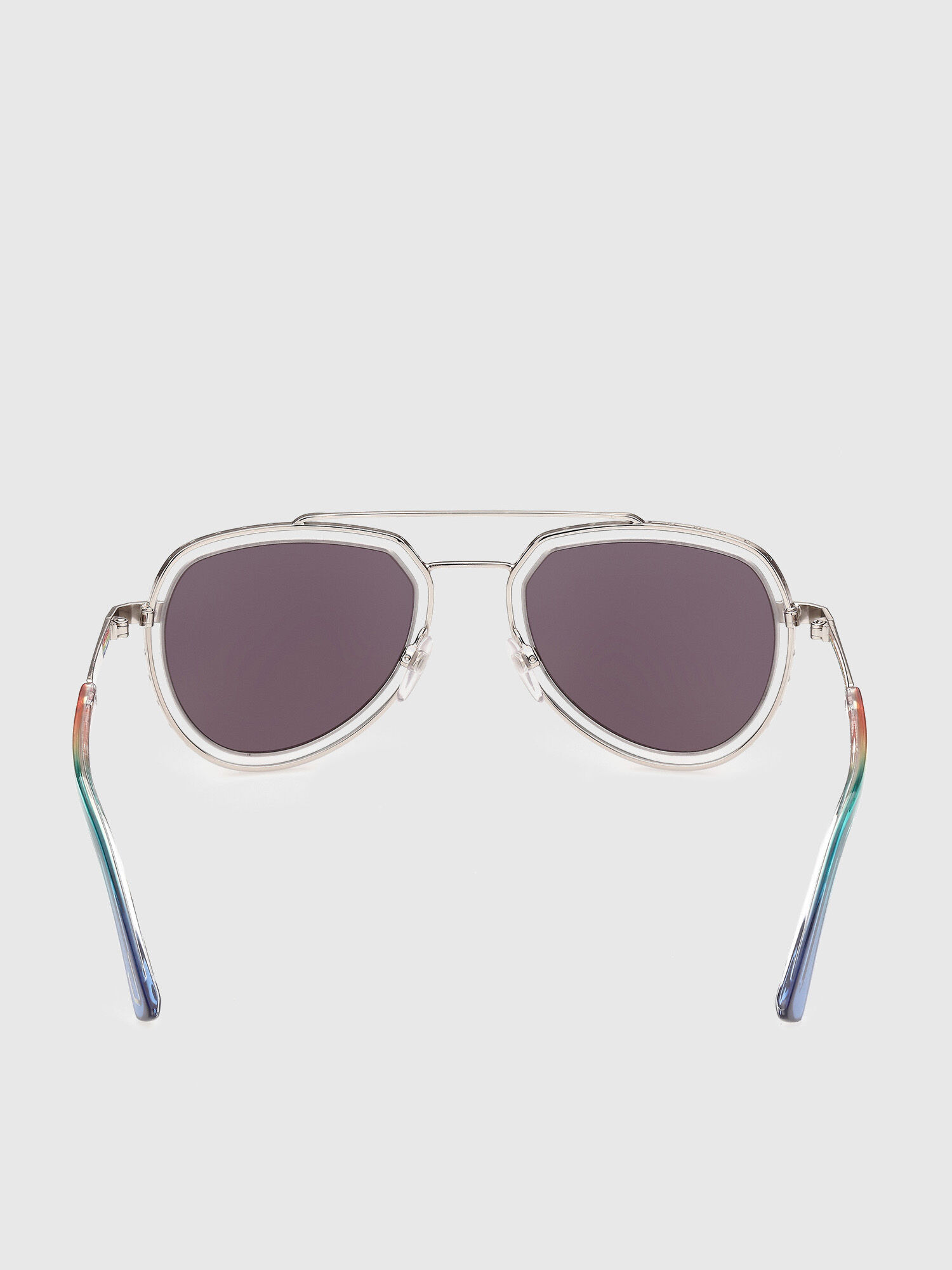 Diesel - DL0266, Unisex's Pilot glasses with "Pride" theme in Multicolor - 4