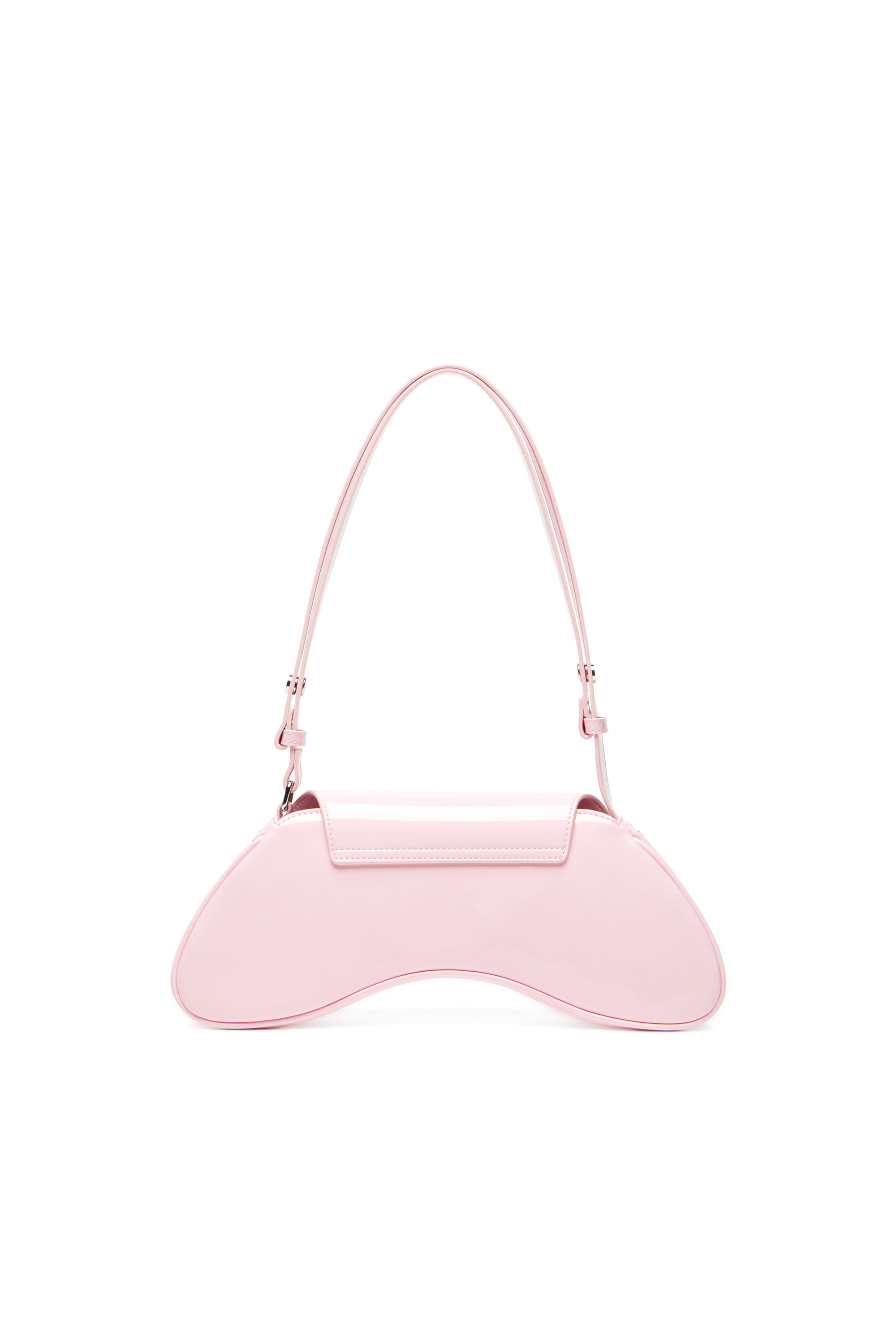 Women's Play-Crossbody bag in glossy PU | Pink | Diesel