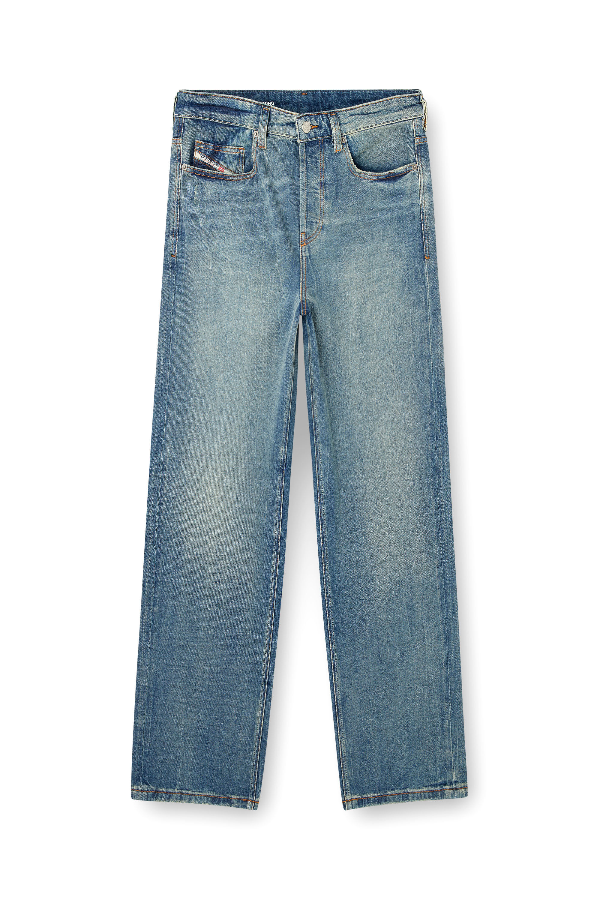Diesel - Man's Relaxed Jeans 2001 D-Macro 0CLBB, Medium blue - 2