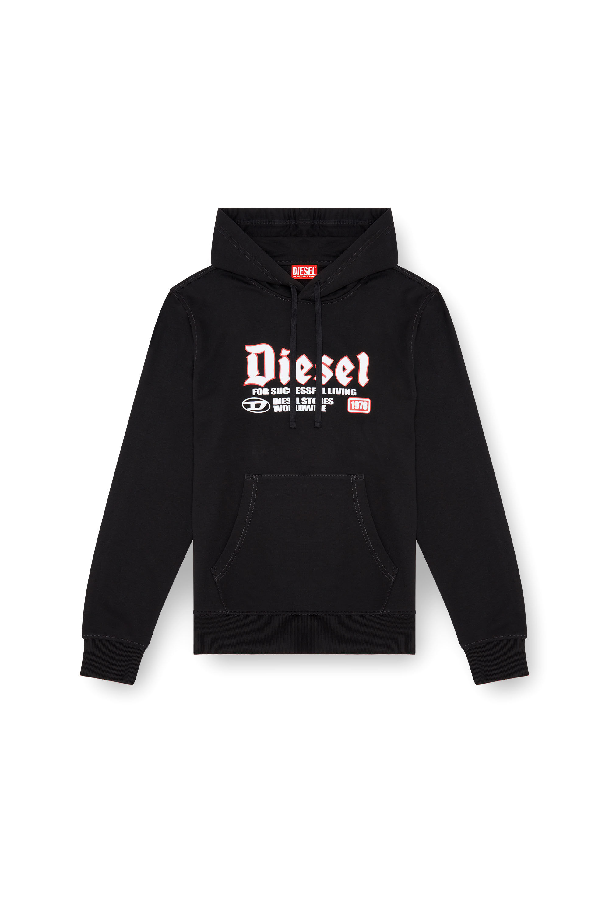 Diesel - S-GINN-HOOD-K45, Black - Image 2