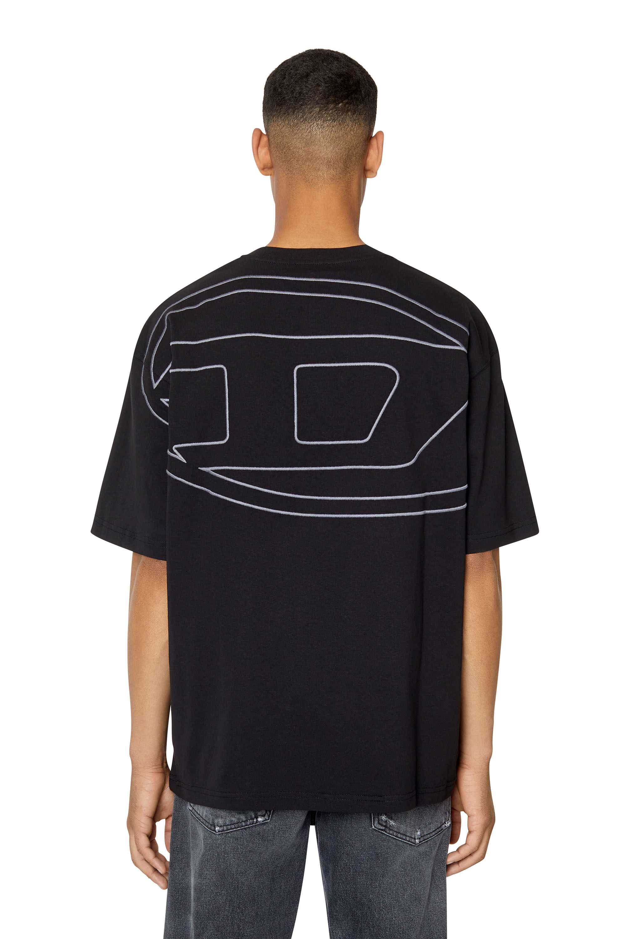 Diesel - T-BOGGY-MEGOVAL, Black - Image 3