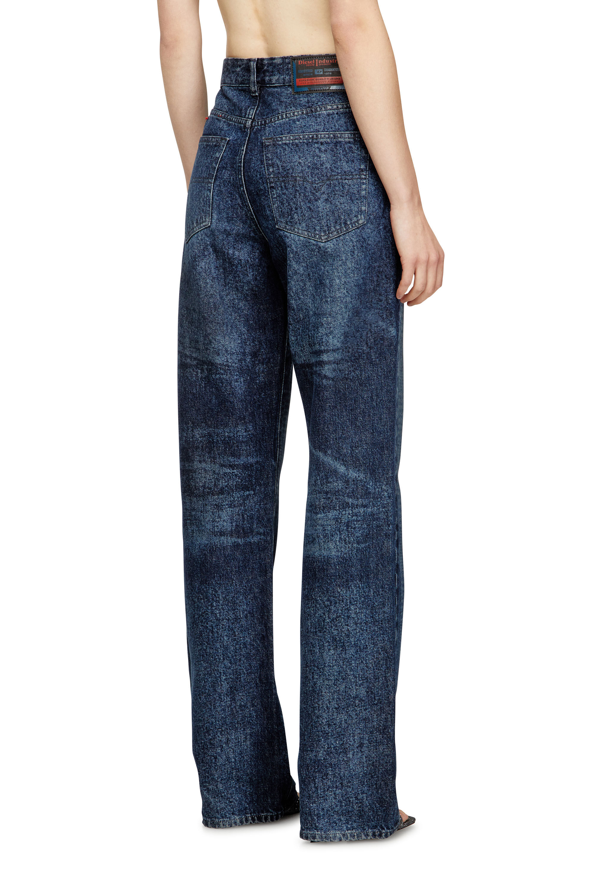 Diesel - Woman's Regular Jeans 1971 D-Sent 007CV, Dark Blue - 4