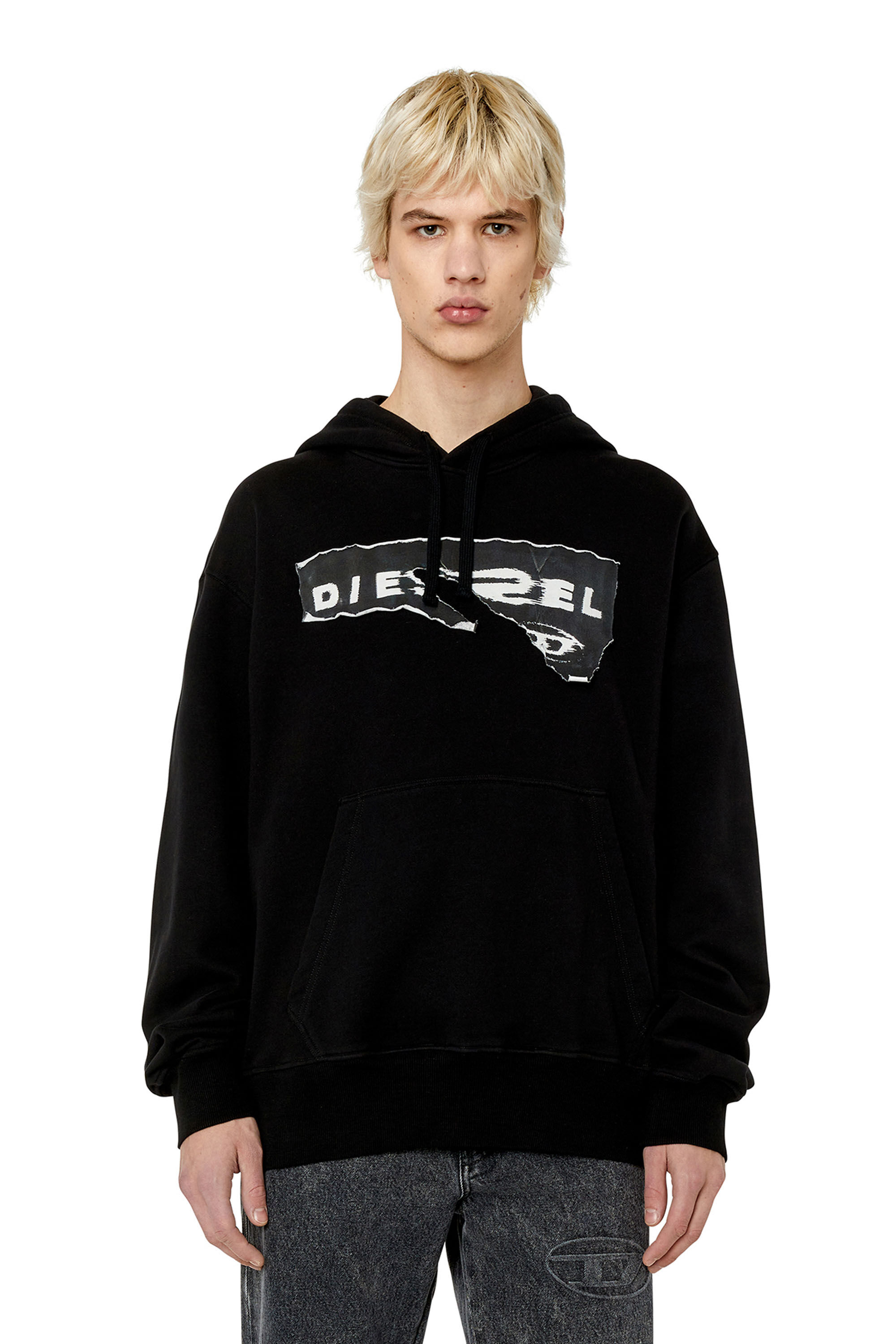 Diesel - S-MACS-HOOD-POFF, Black - Image 3