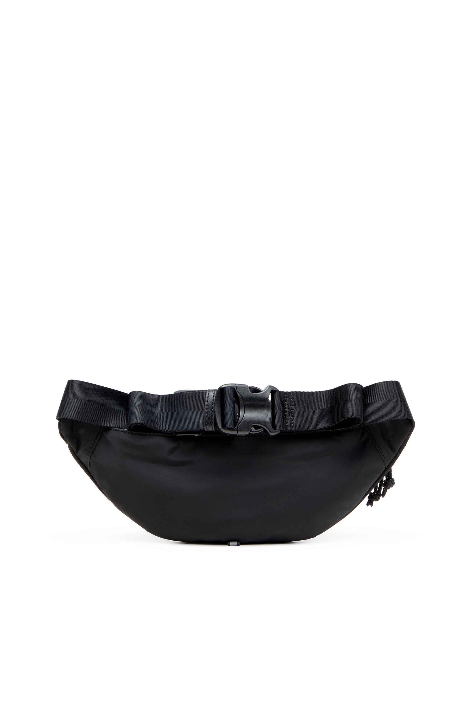 Men's D-Pack-Belt bag in satin-touch fabric | Black | Diesel EE