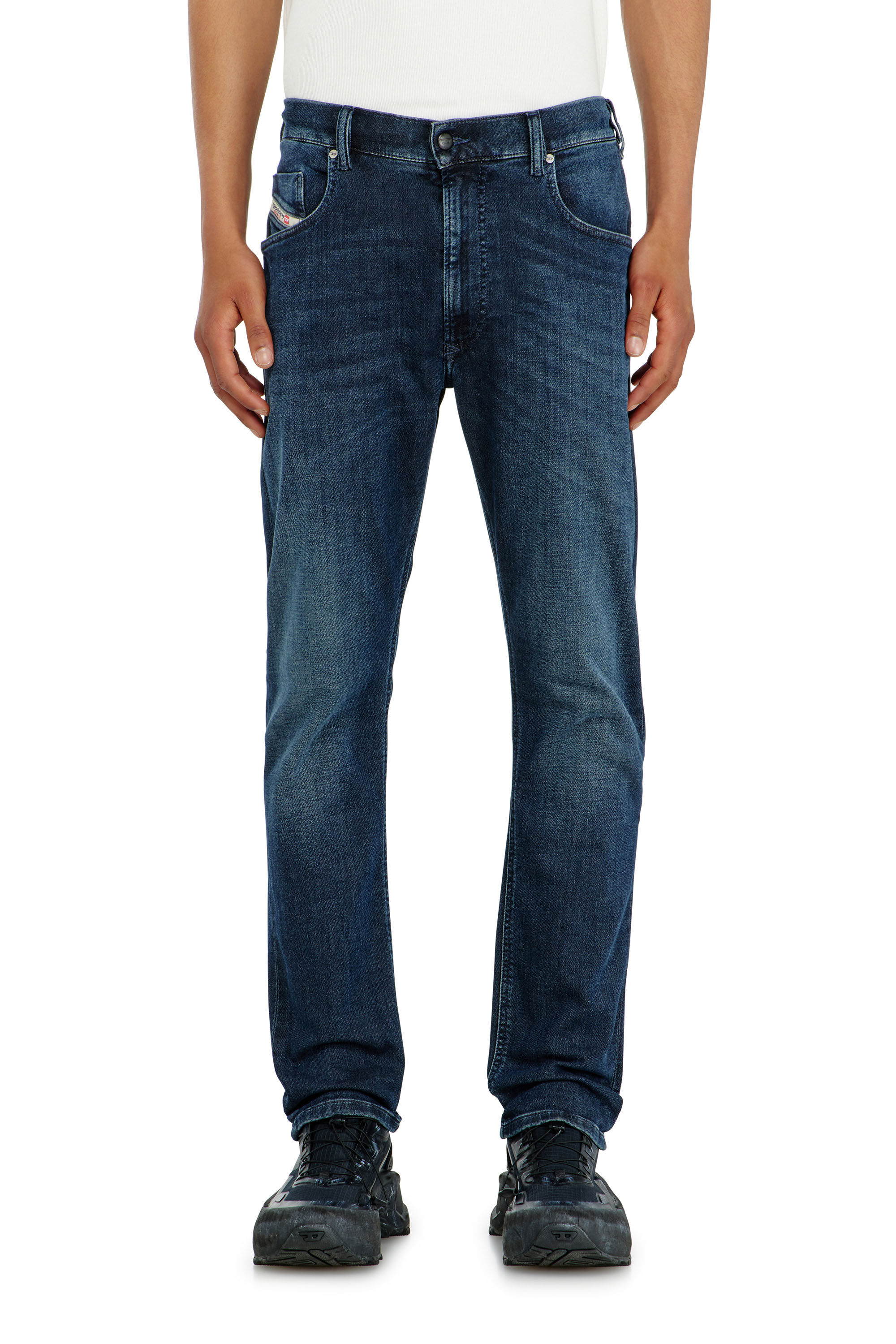 Diesel - Man's Regular 2032 D-Krooley-BW Joggjeans&reg; 09P94, Dark Blue - 2
