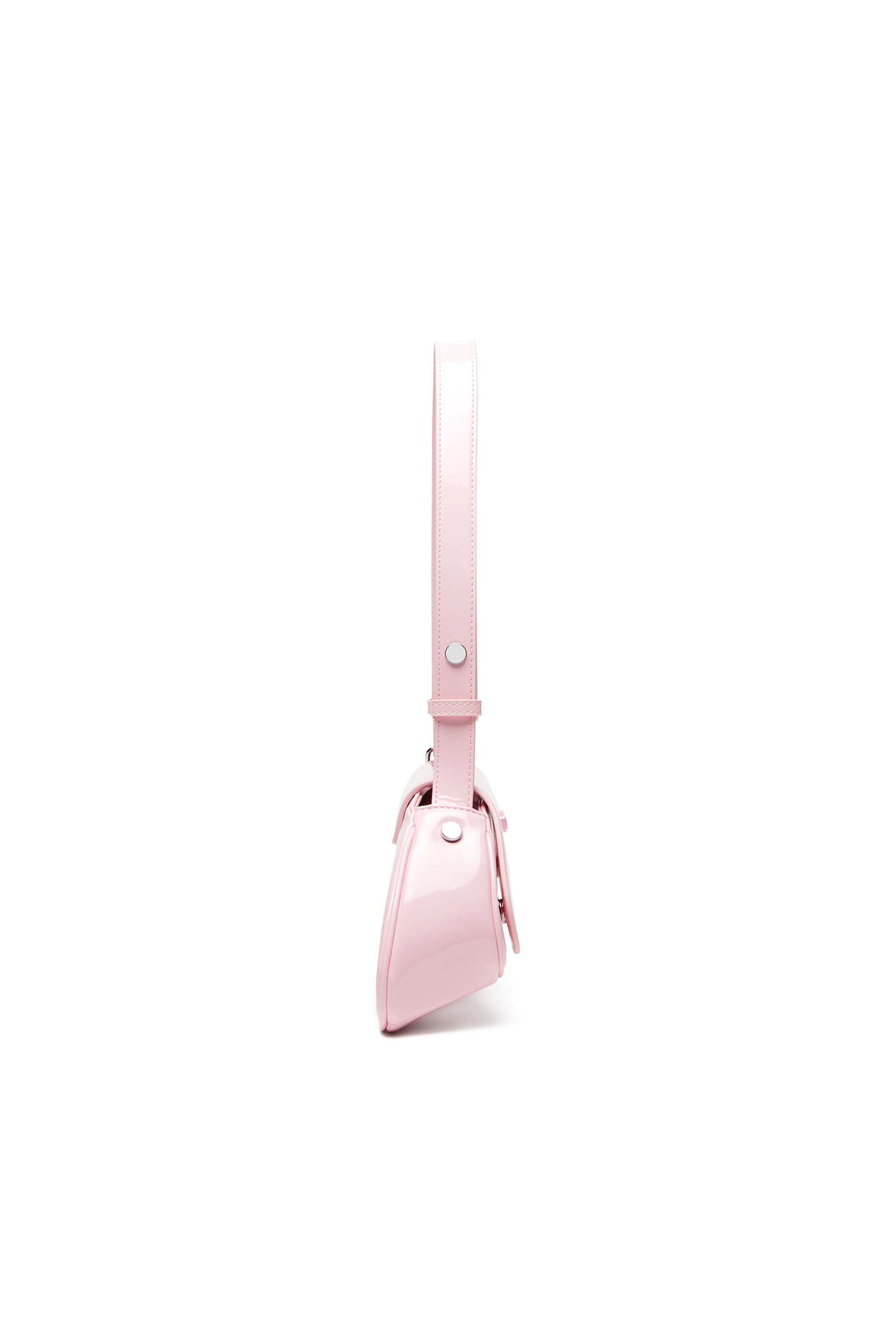 Women's Play-Crossbody bag in glossy PU | Pink | Diesel