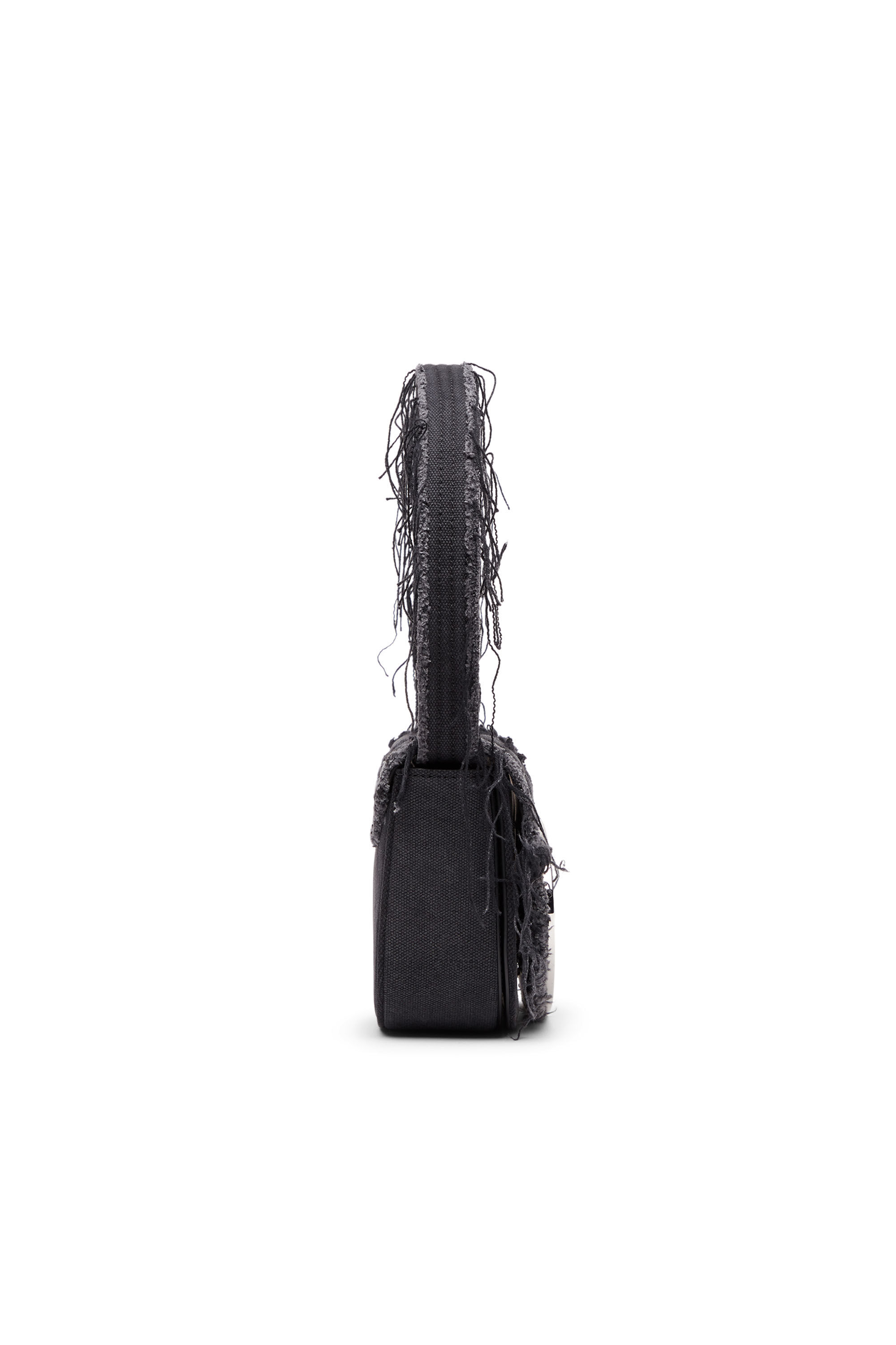 DIESEL ダークブルー メッセンジャーバッグ 国内送 DIESEL☆2WAY デニム風 レザー 1DR ショルダーバッグ 青