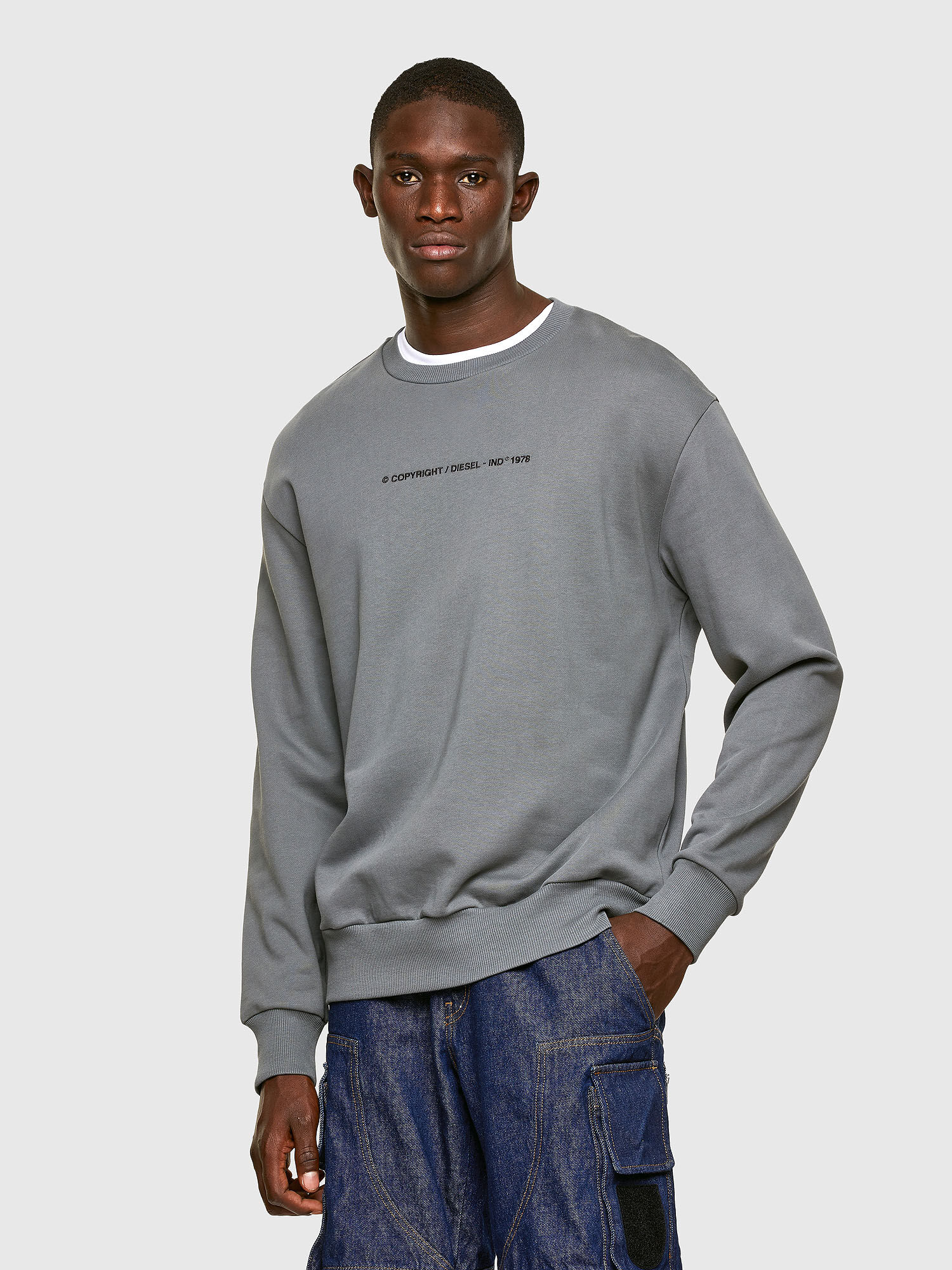 Diesel Copyright Sweatshirt 2024 ozogama.lt