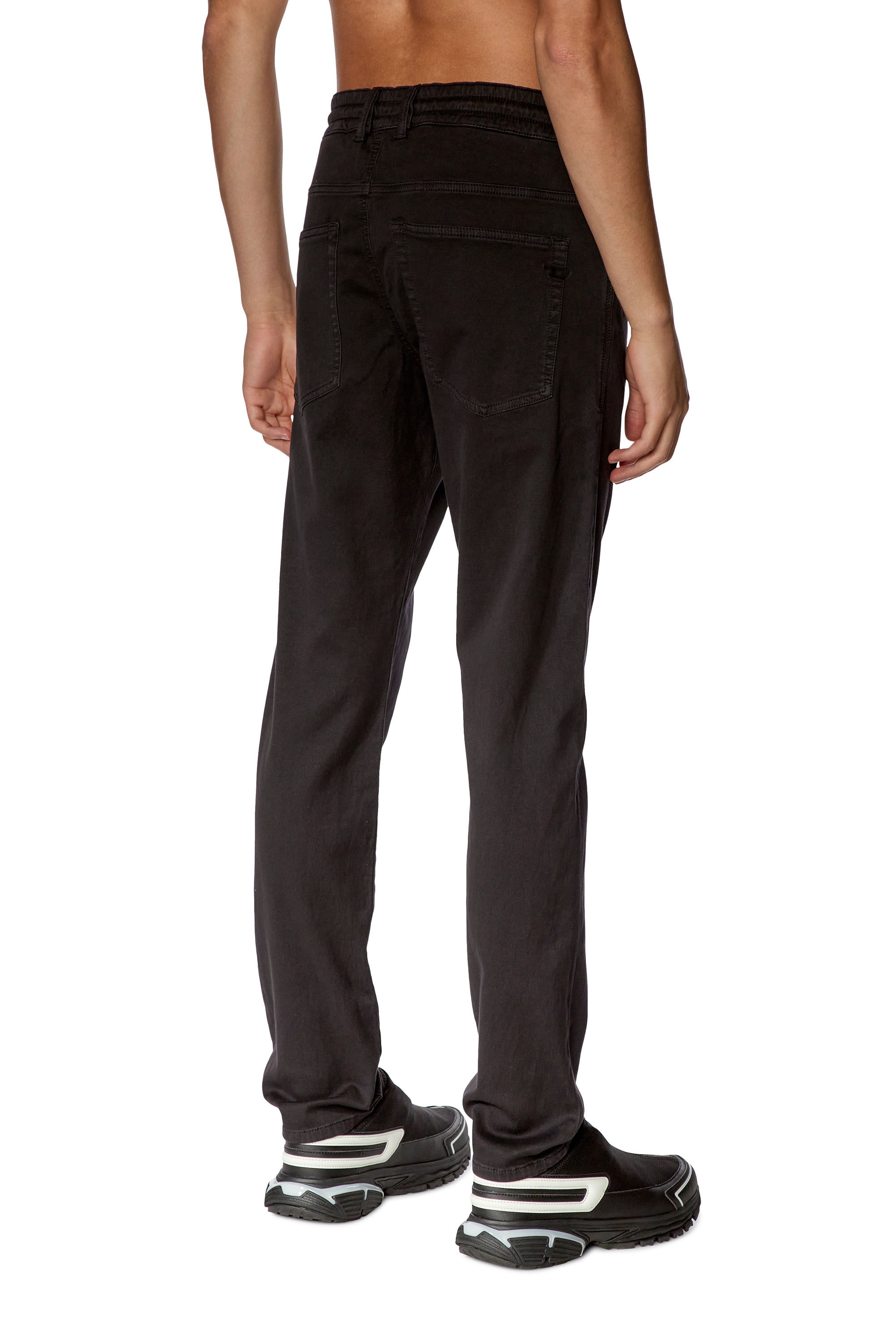 Diesel - Tapered 2030 D-Krooley Joggjeans® 068DY, Black - Image 4