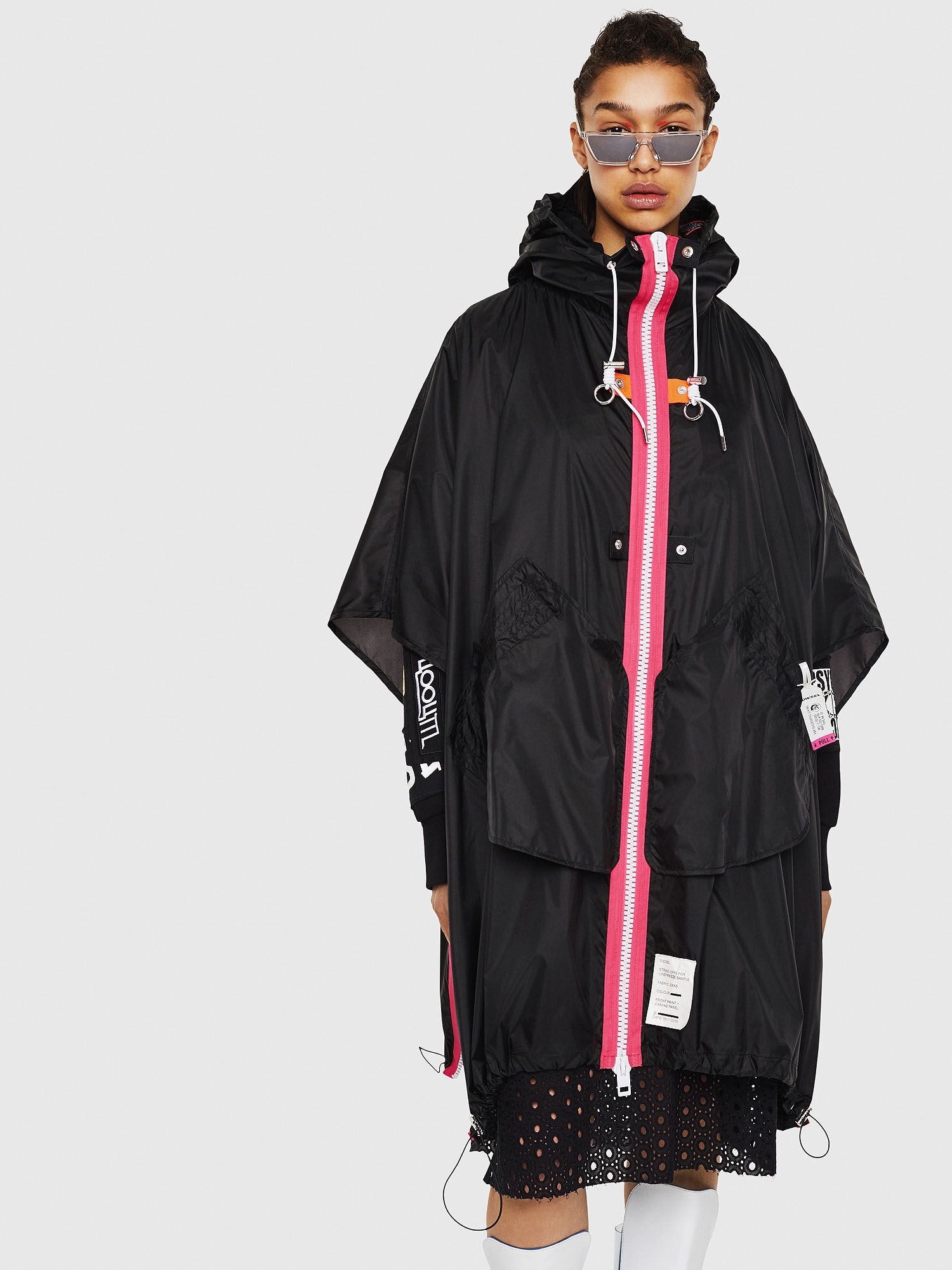 fila long padded jacket