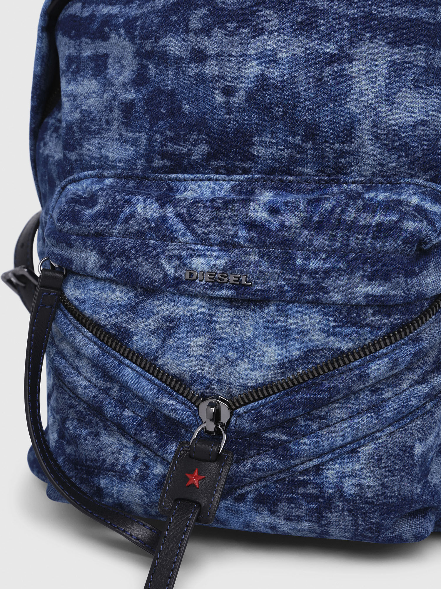 diesel denim backpack