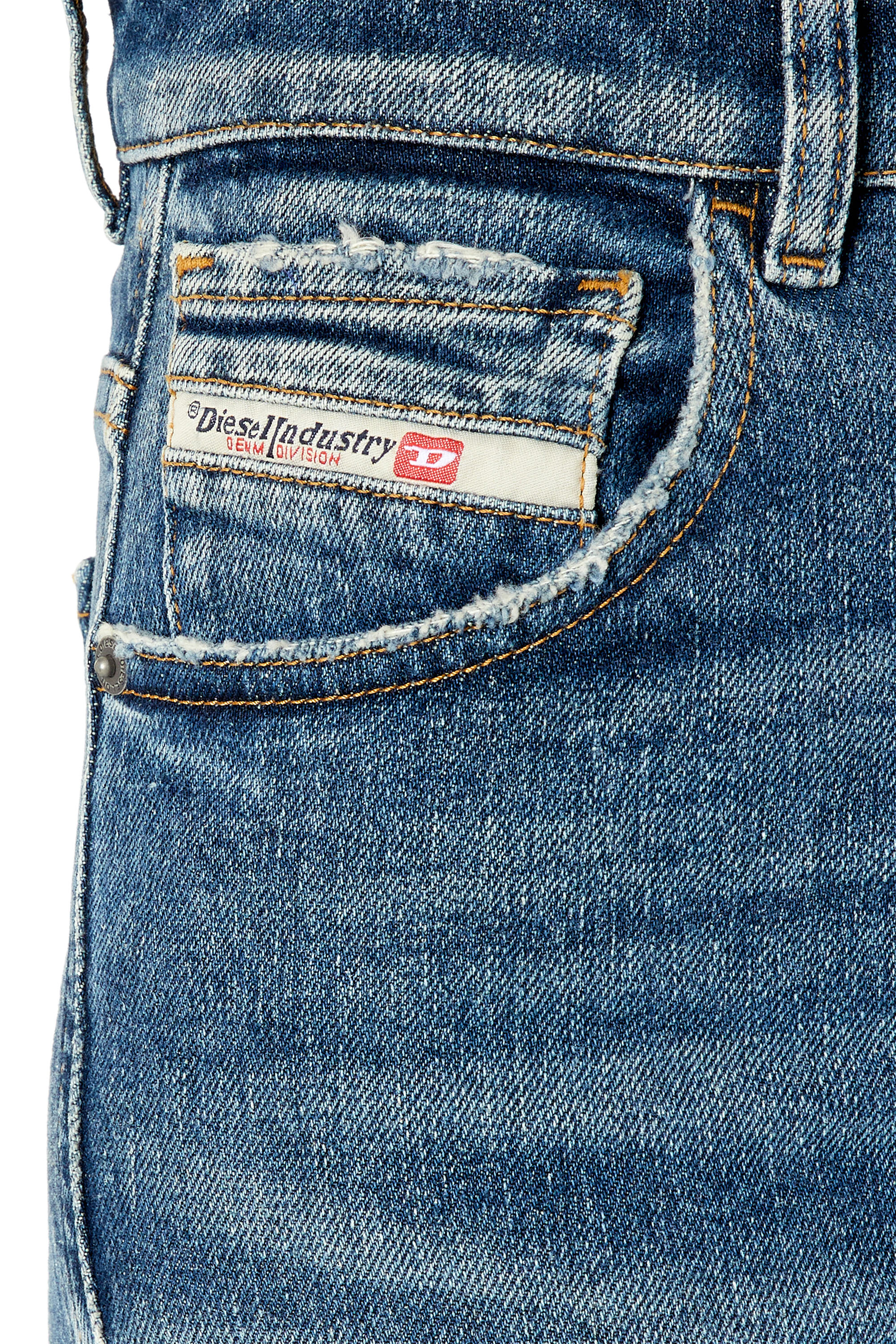 Diesel - 1994 007L1 Straight Jeans, Medium blue - Image 3
