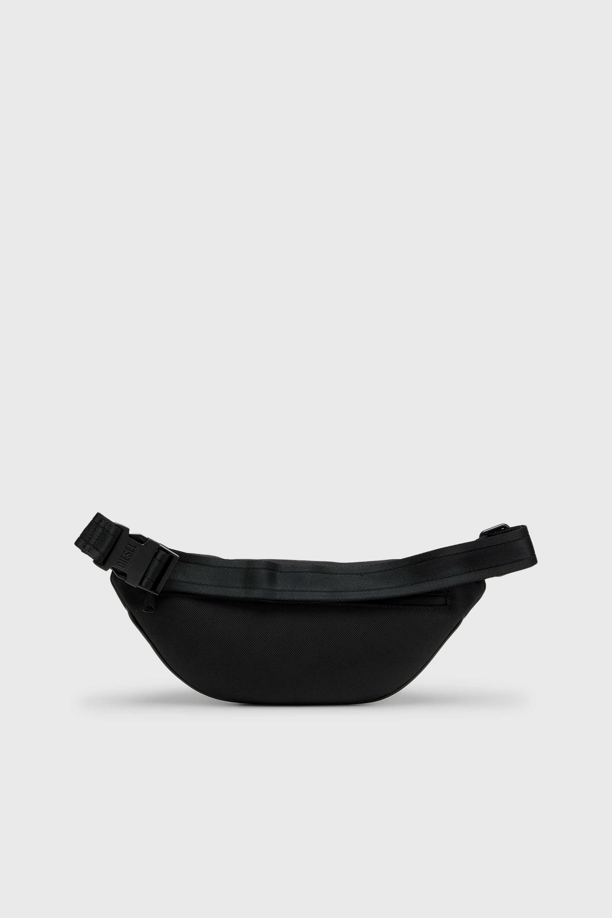 Diesel - HOLI-D BELT BAG M, Unisex's Holi-D - Belt bag in nylon with internal pocket in Black - 2