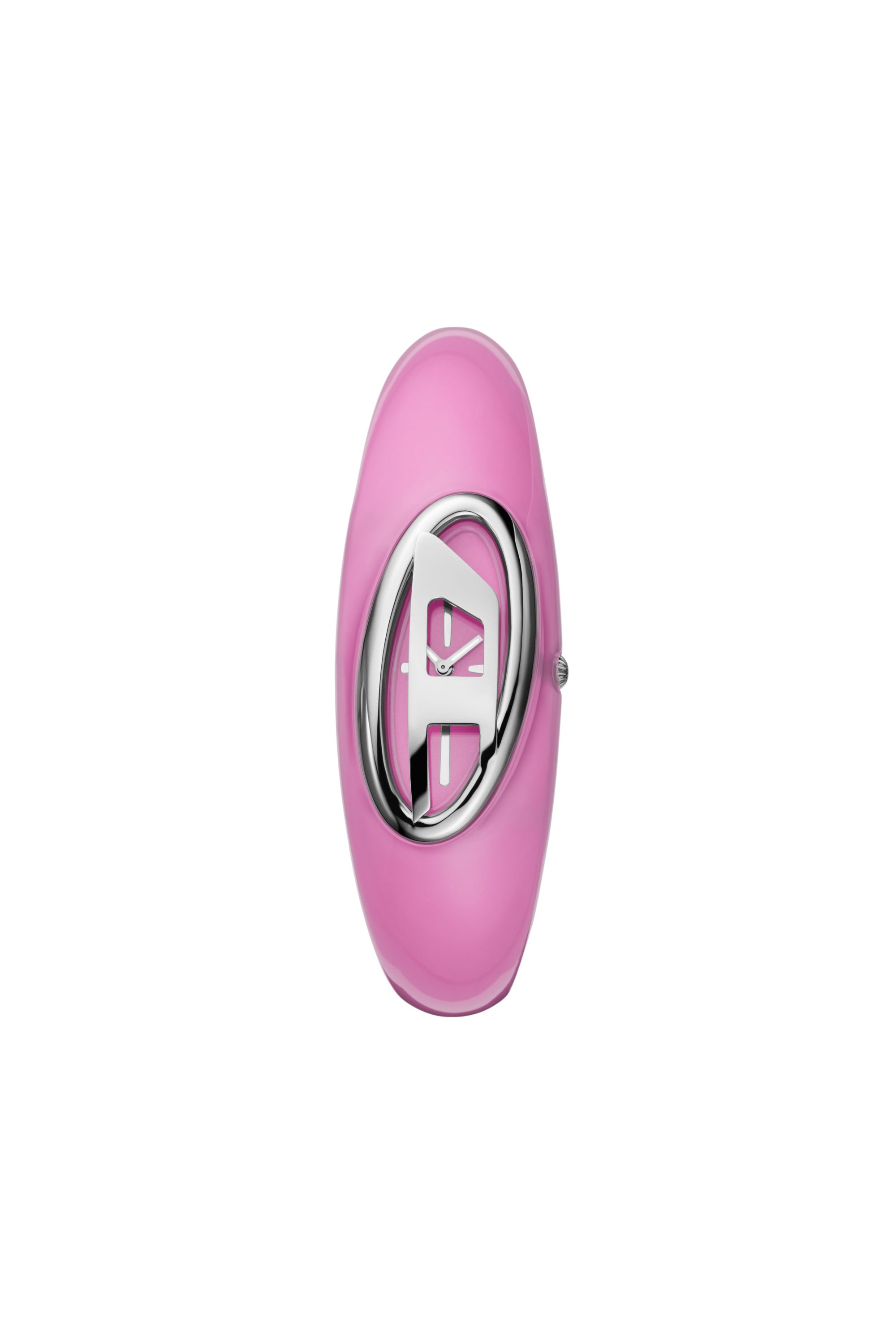 Diesel - DZ5617 WATCH, Woman's Wonder-D nylon resin watch in Pink - 1