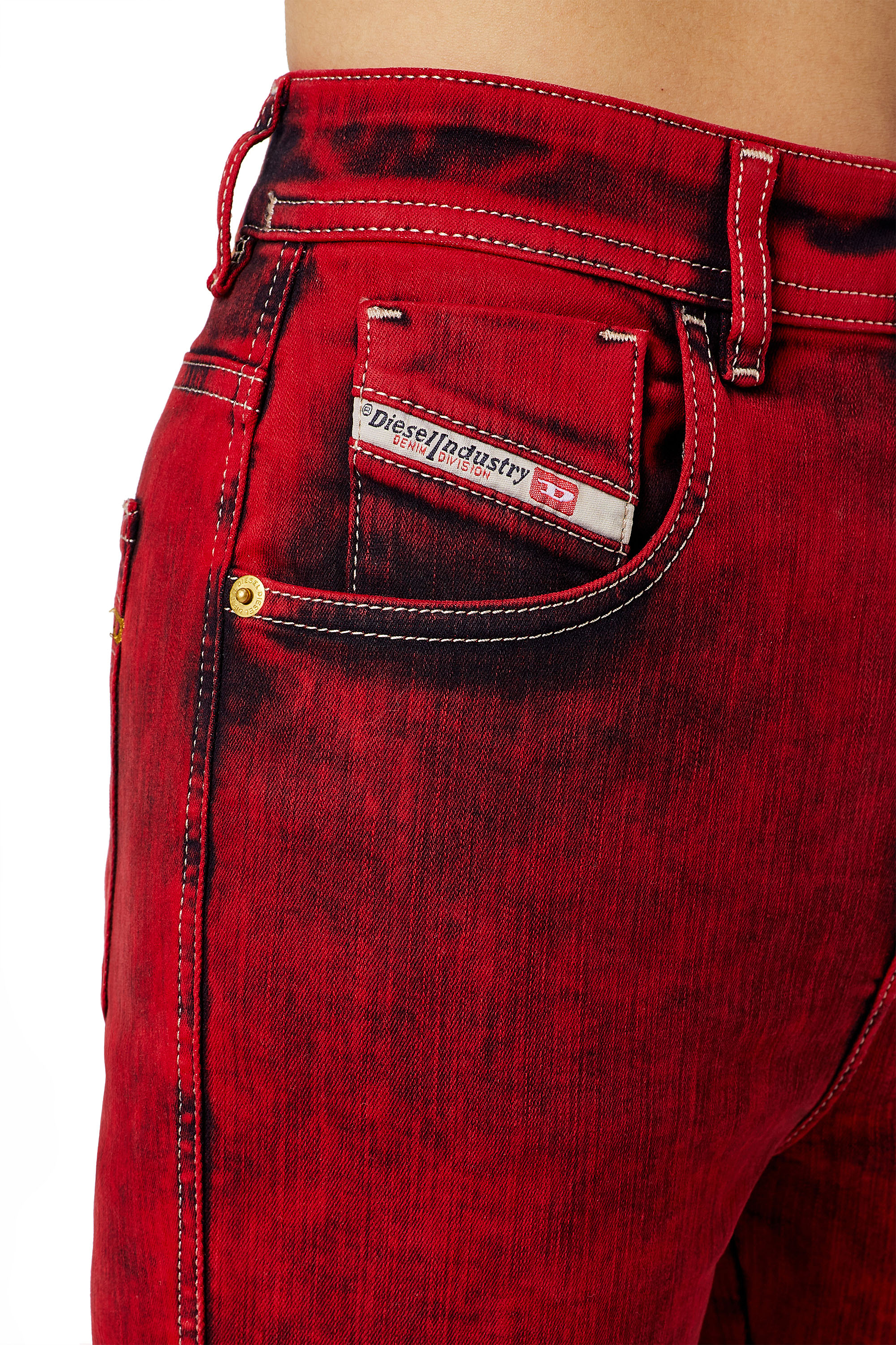 diesel jeans red