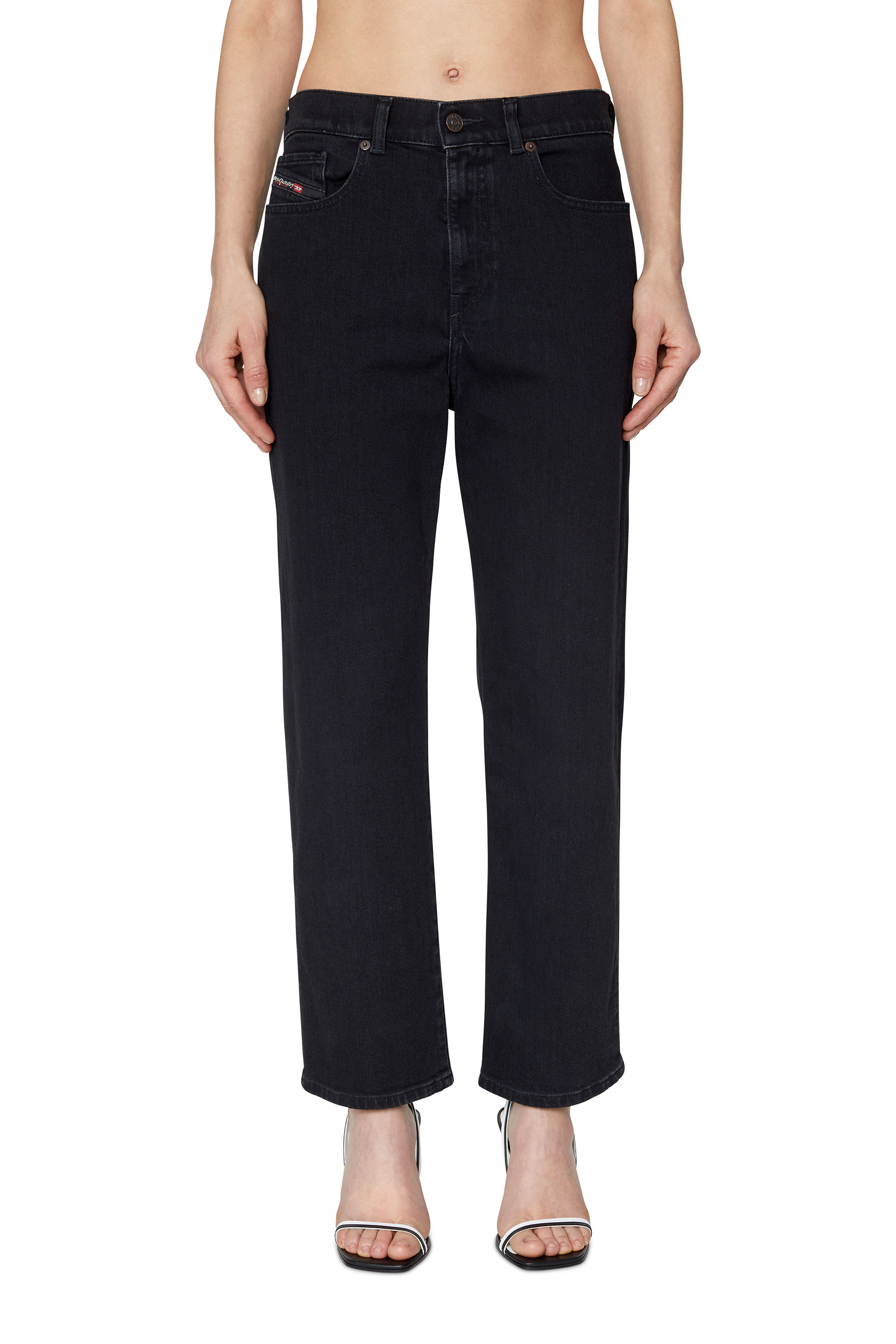 Diesel - 2016 D-Air Z9C25 Boyfriend Jeans, Black/Dark grey - Image 1