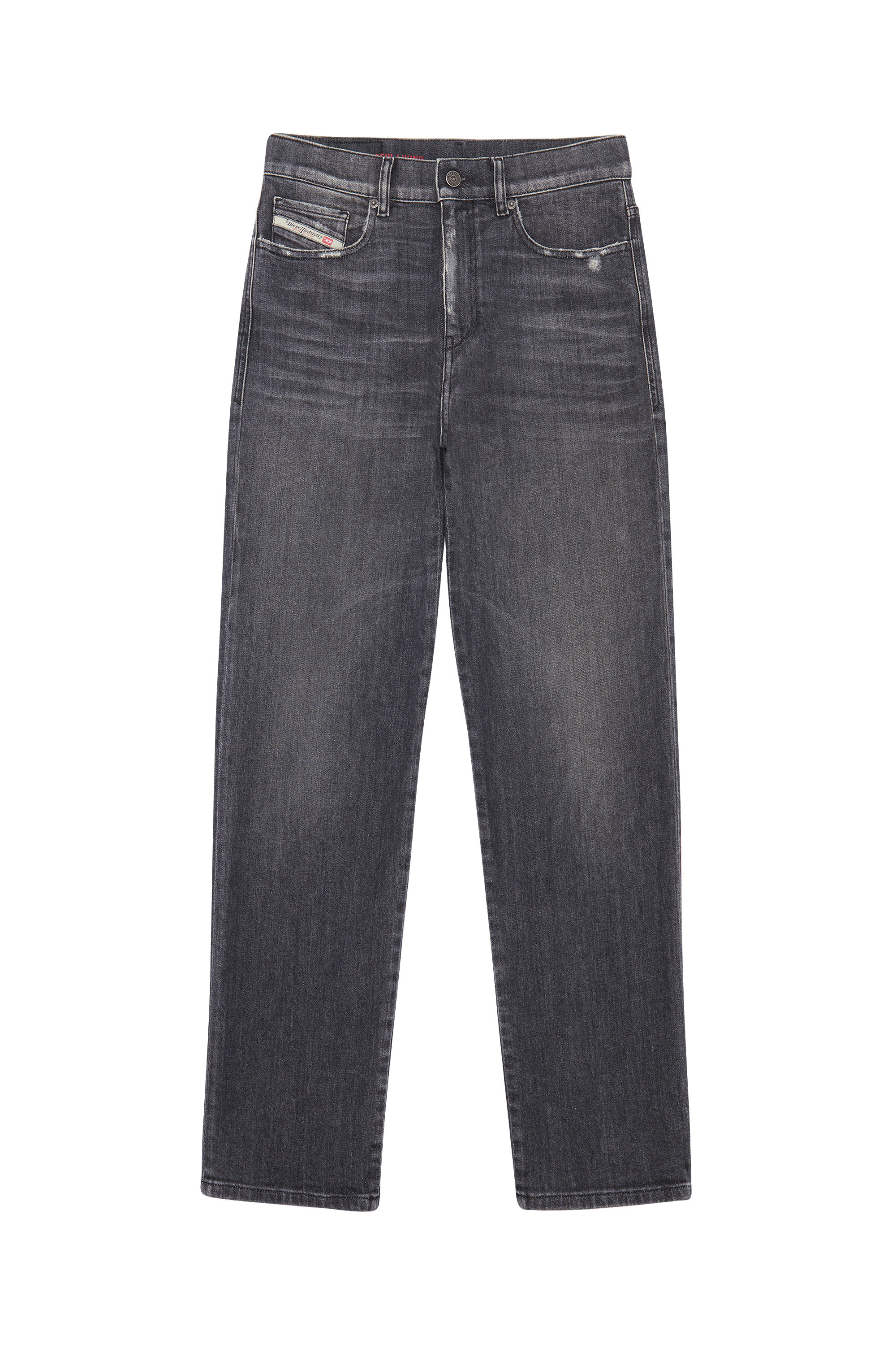 Diesel - 2016 D-Air 09E46 Boyfriend Jeans, Black/Dark grey - Image 6