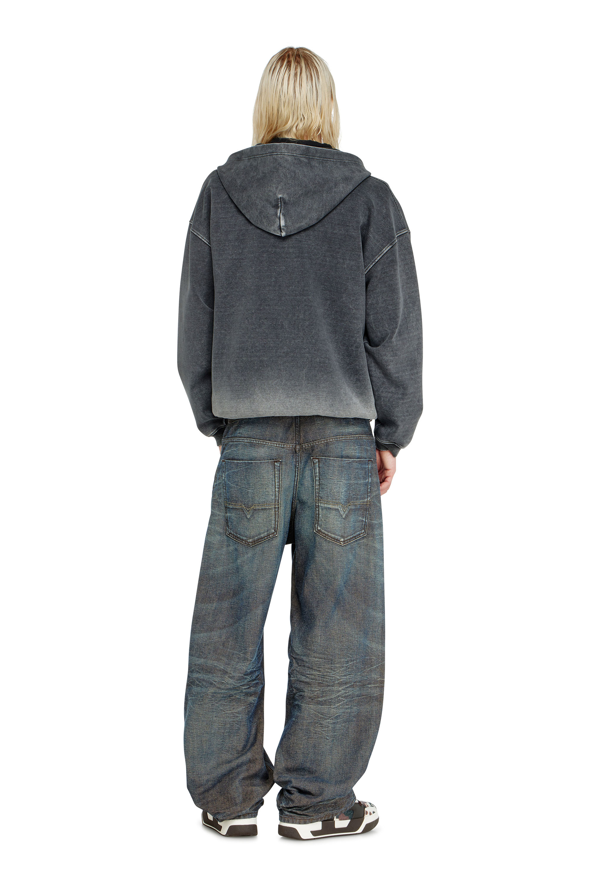 Diesel - Unisex's Relaxed Jeans 1997 D-Enim-M 007EM, Dark Blue - 3