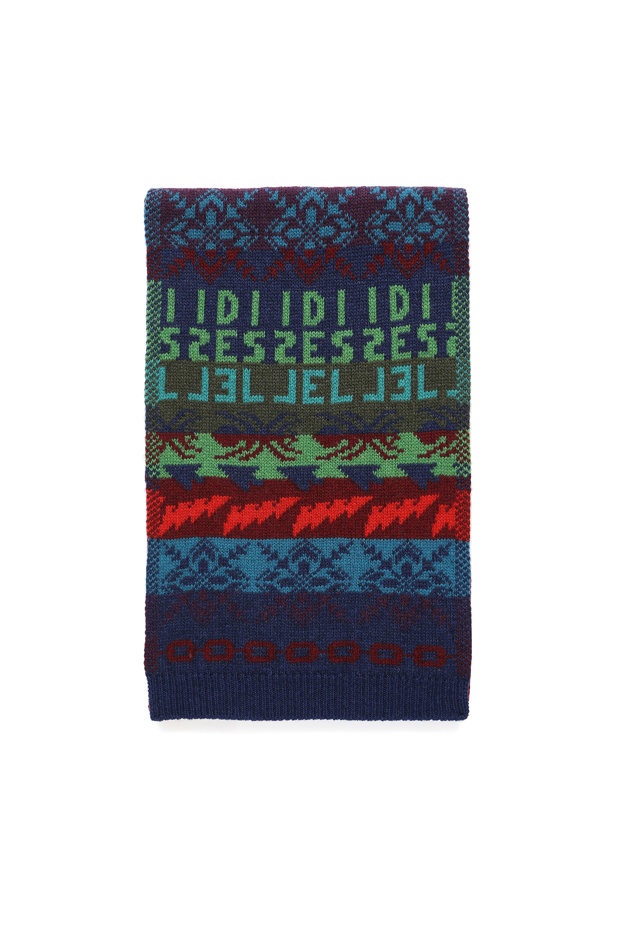 K-FRESNO, Blue/Green - Scarf