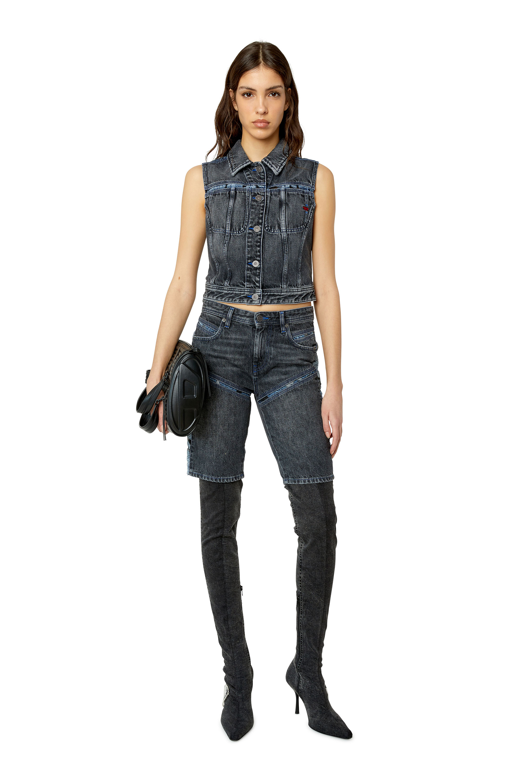 Diesel - DE-SLIMMY-SM-FSB, Black/Dark grey - Image 4