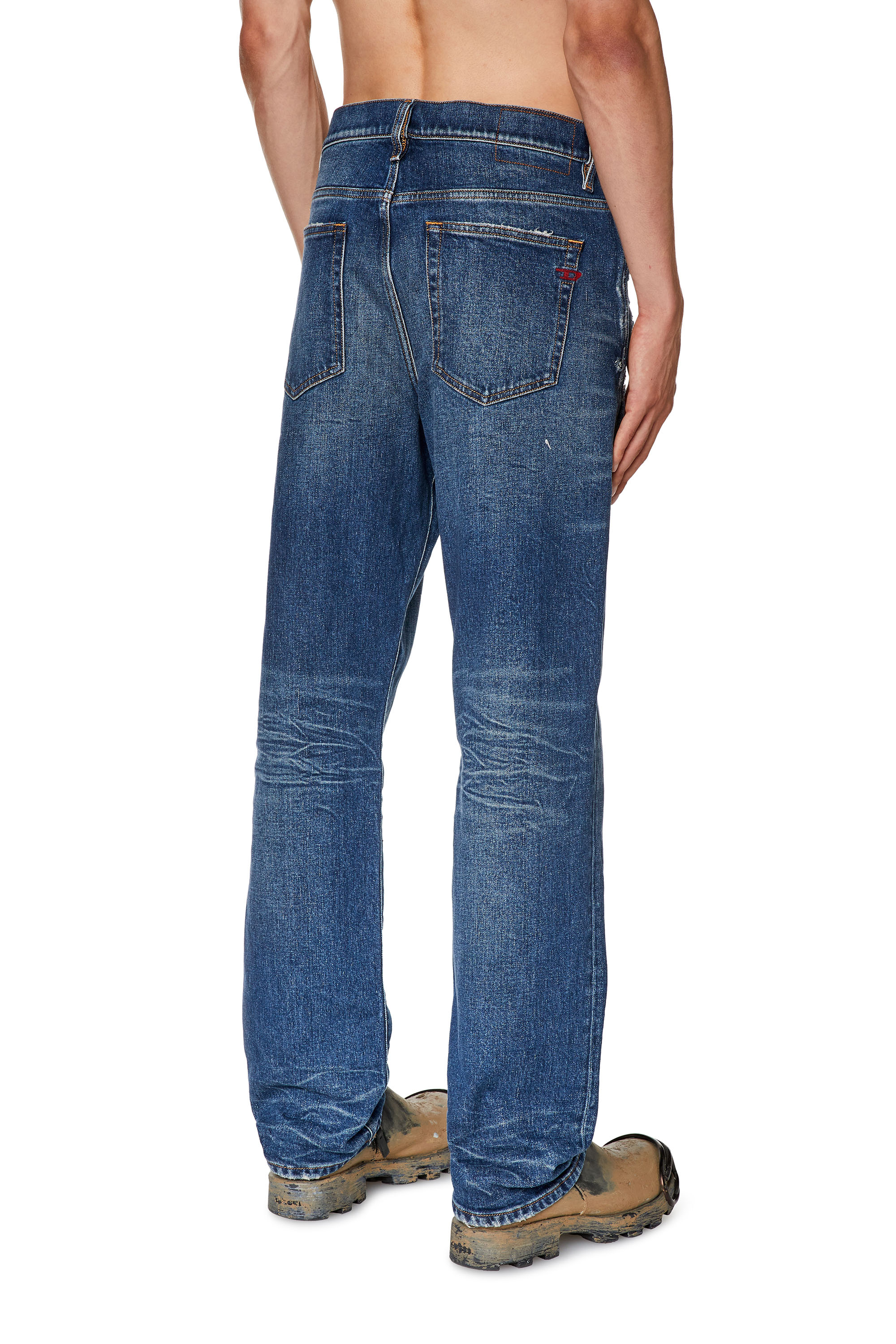 Diesel - Straight Jeans 2020 D-Viker 007Q2, Medium blue - Image 2