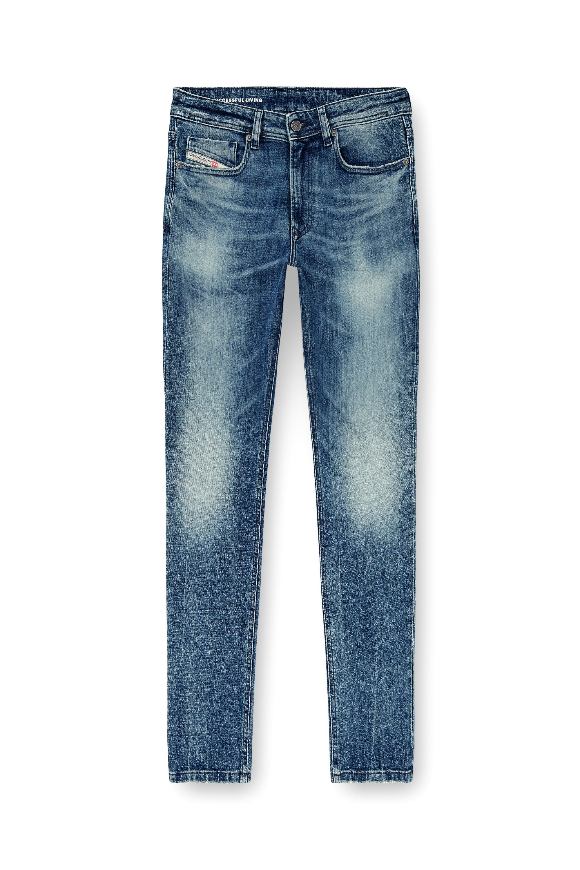 Diesel - Man's Skinny Jeans 1979 Sleenker 0KBBE, Medium blue - 3