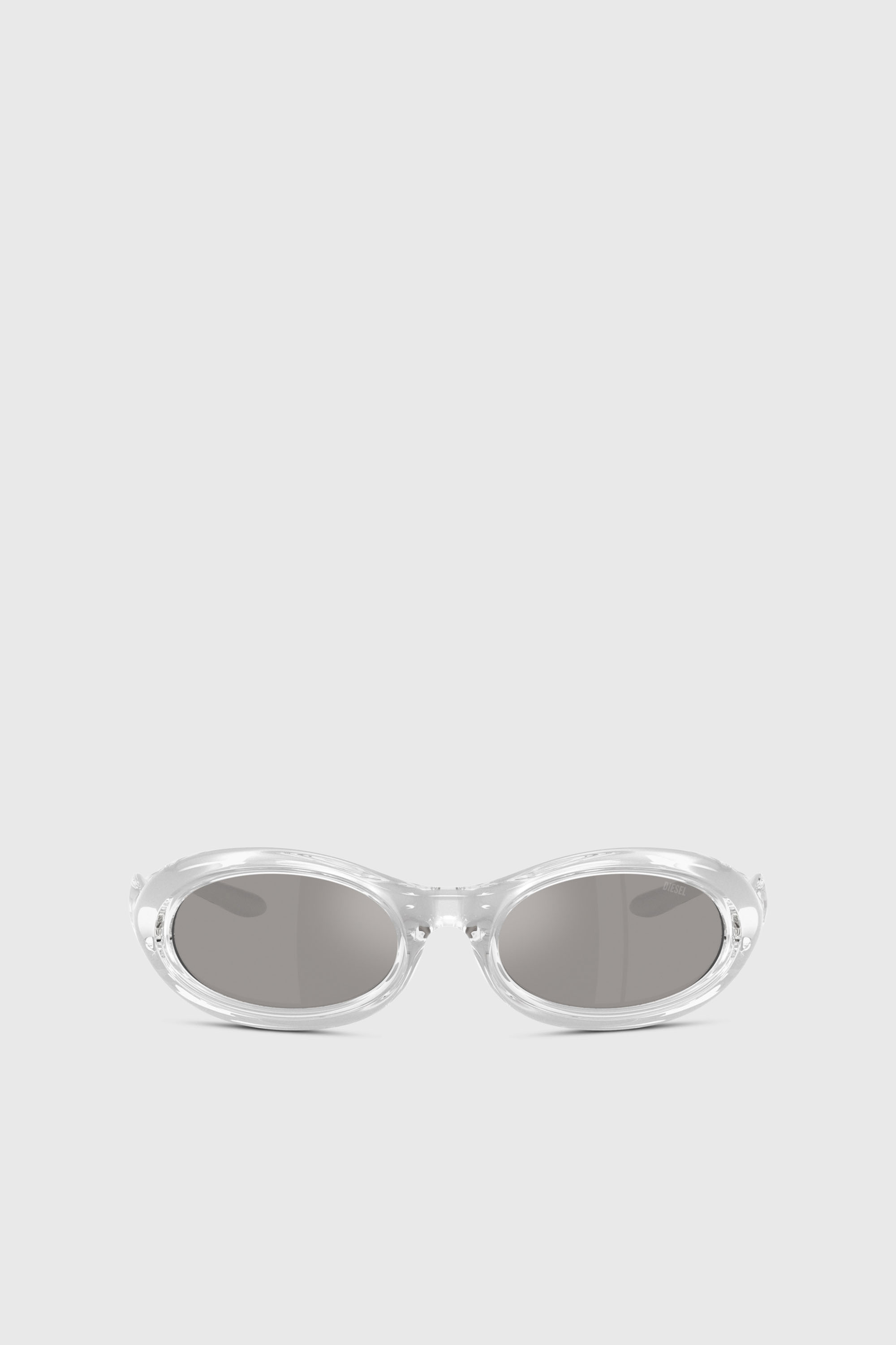 Diesel - 0DL3011U, Unisex's Oval sunglasses in Grey - 1