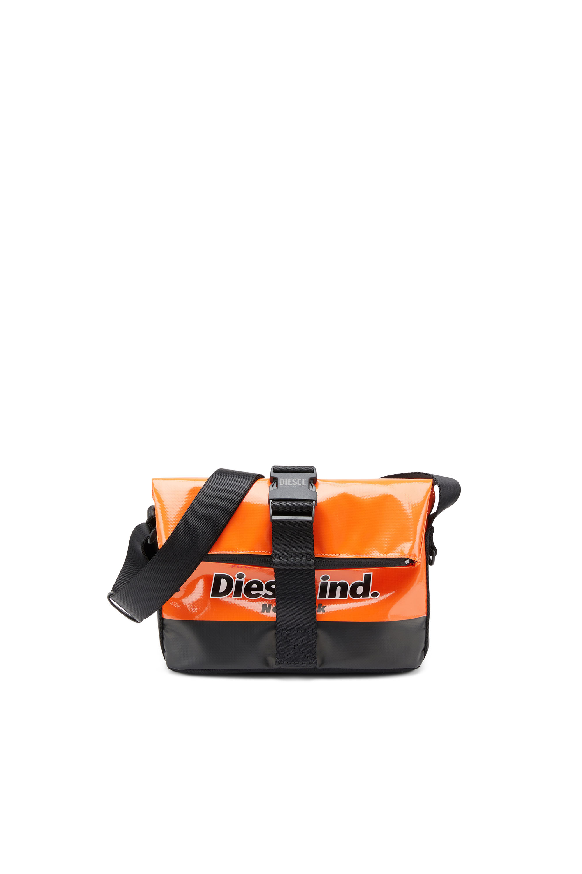 Diesel - TRAP/D SHOULDER BAG S, Orange - Image 1