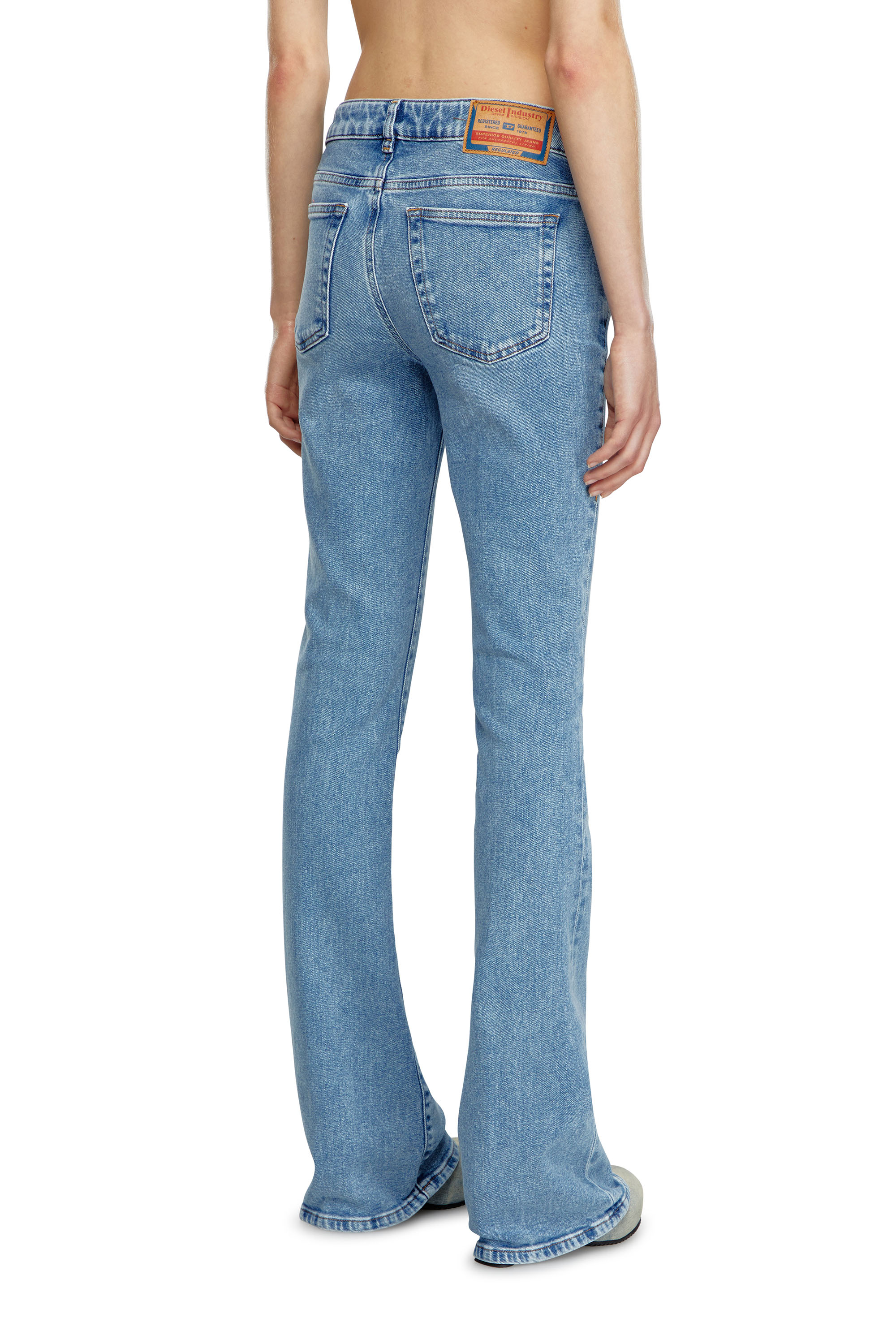Diesel - Bootcut and Flare Jeans 1969 D-Ebbey 9B92L, Light Blue - Image 2