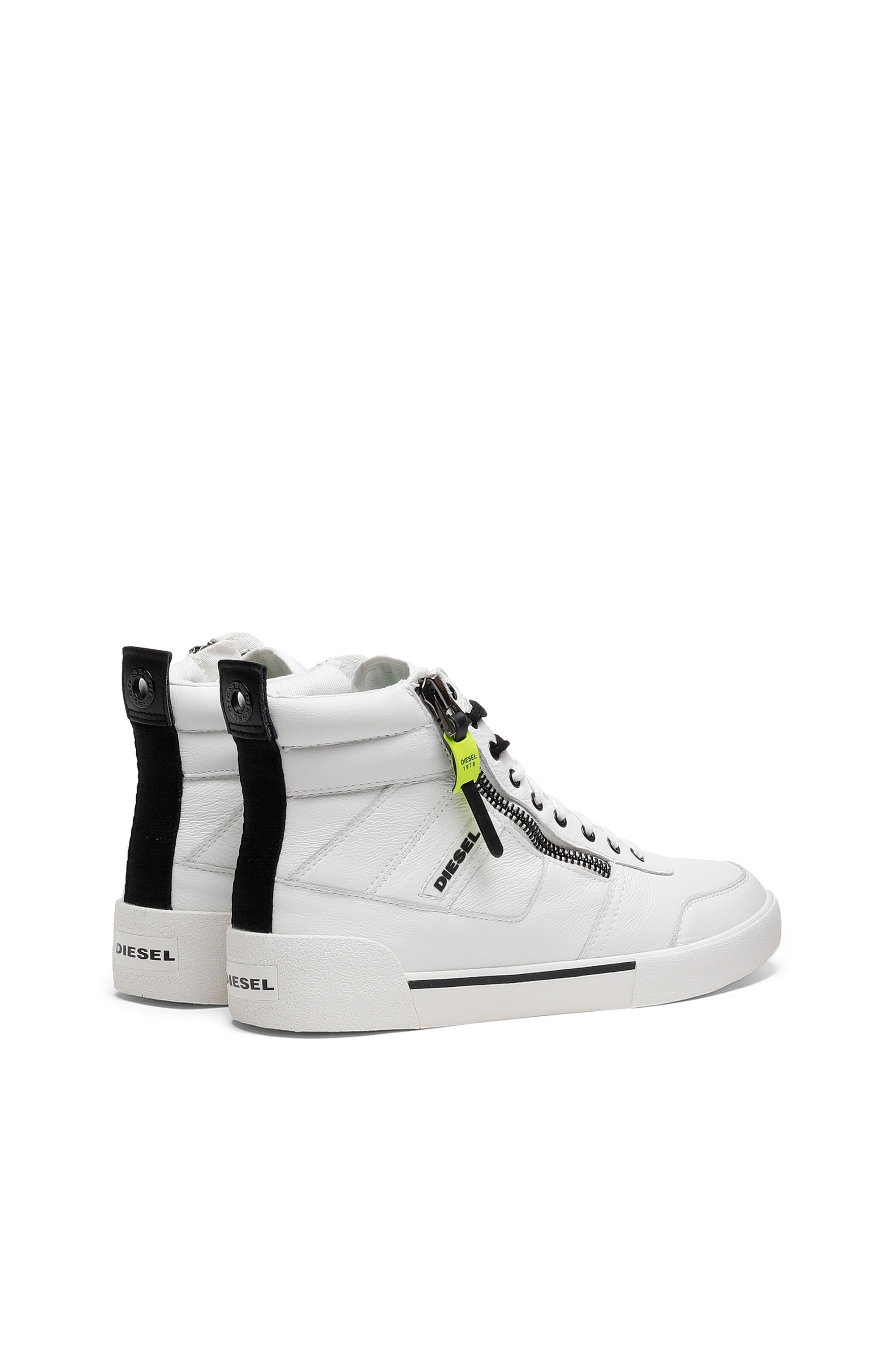 diesel black high top sneakers