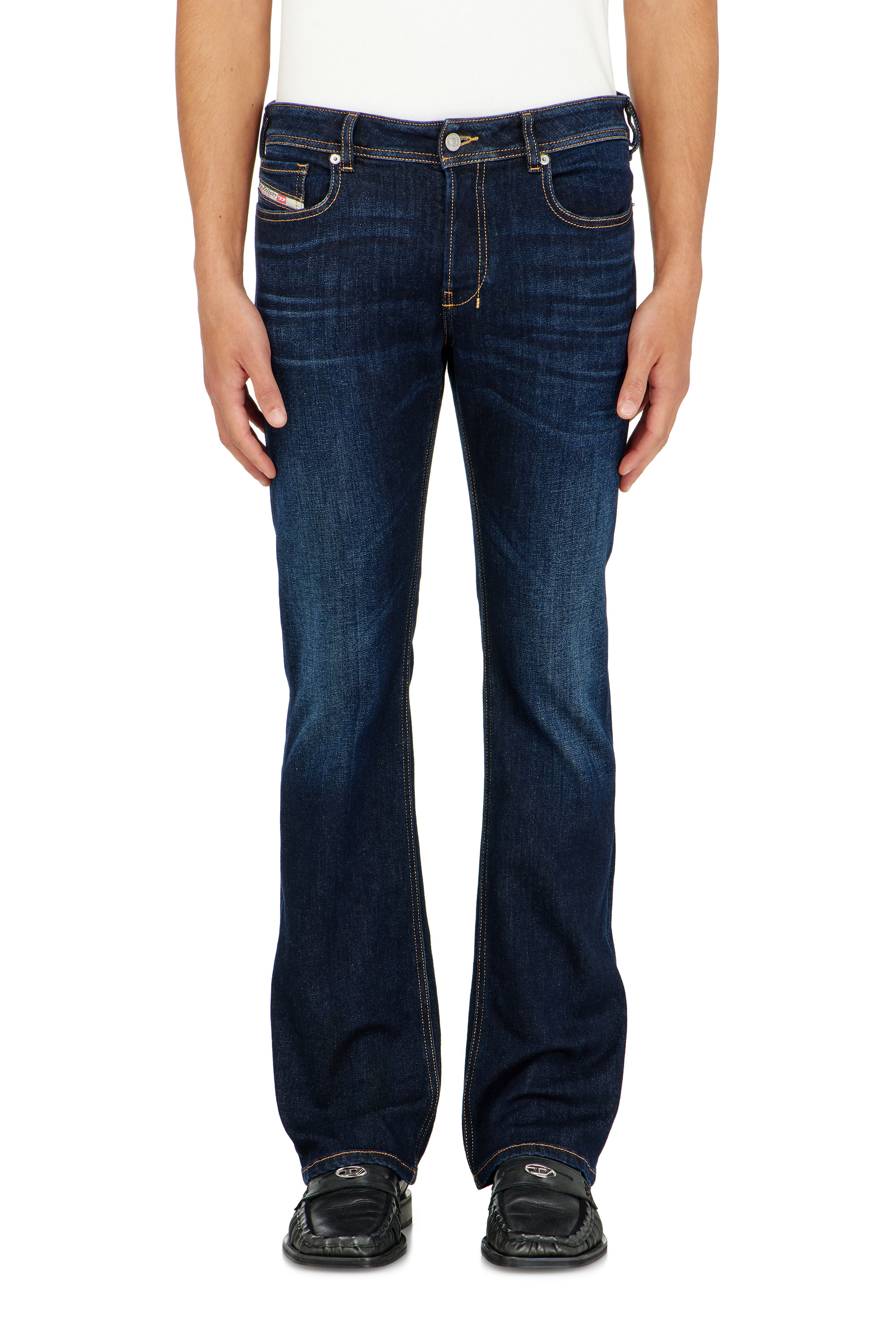 Diesel - Man's Bootcut Jeans 2007 Zatiny 09Q15, Dark Blue - 4