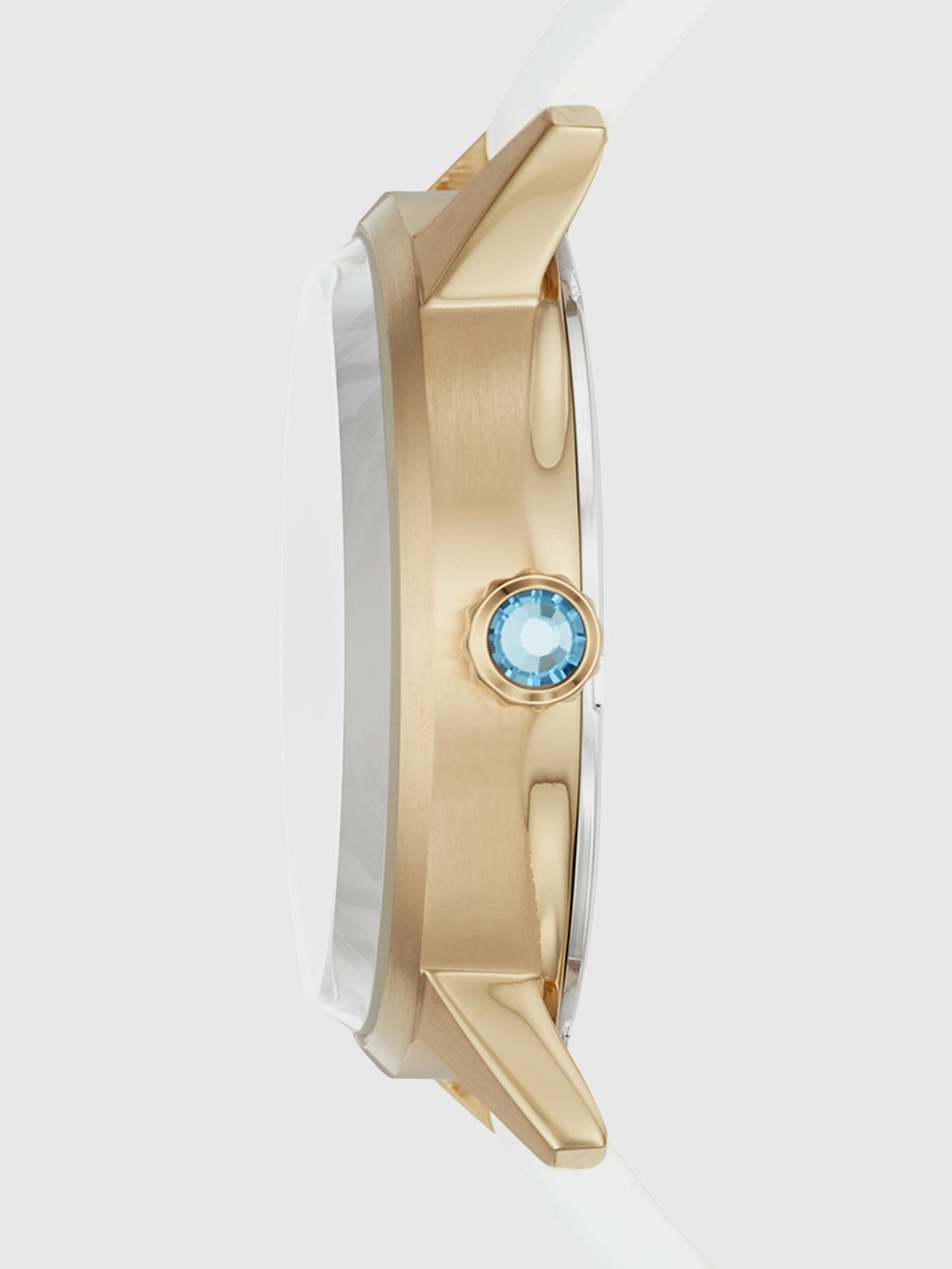 Diesel - DZ5565, Woman's White and gold glittered watch, 38 mm in Gold - 2