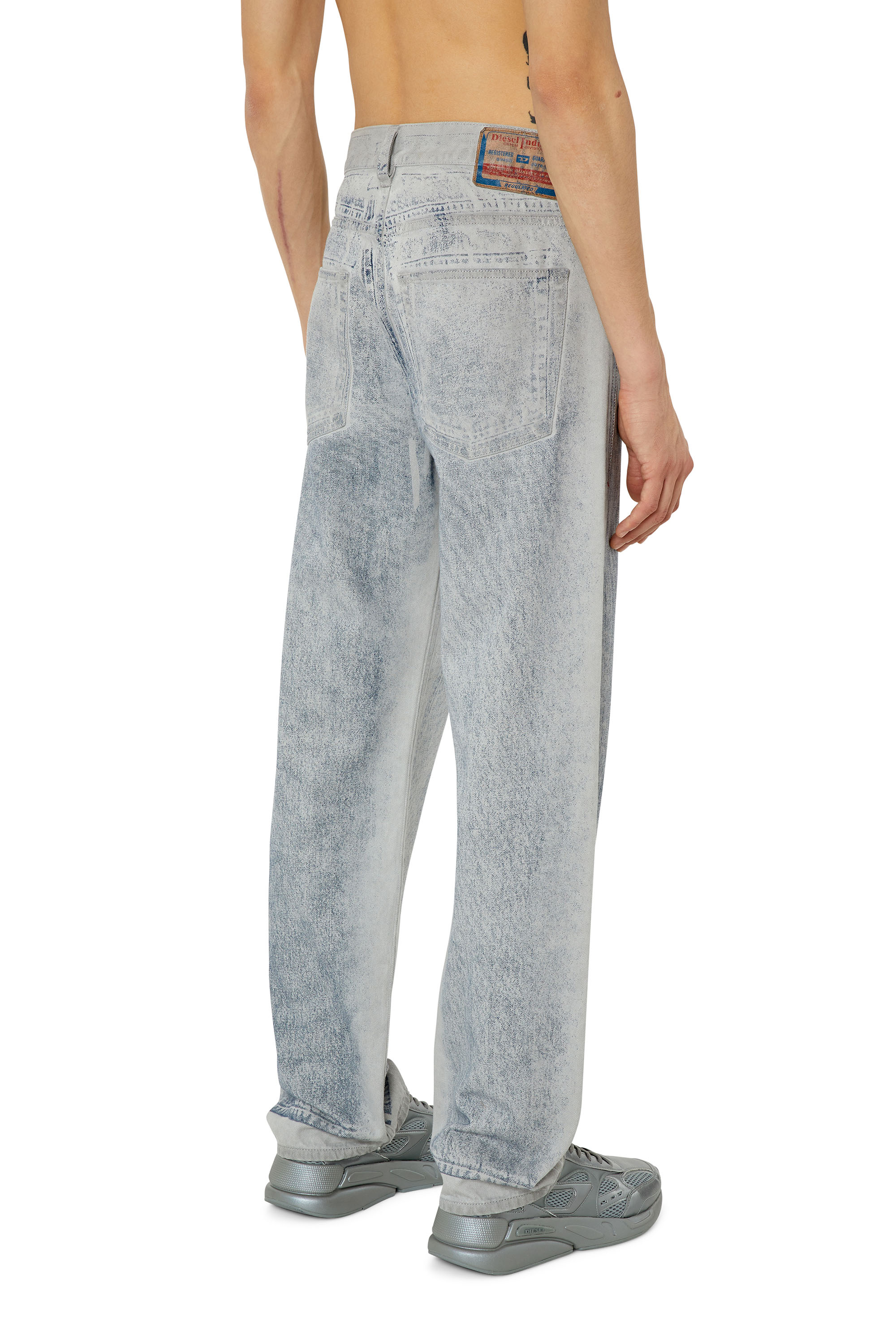 Diesel - 2010 D-Macs 09F23 Straight Jeans, Light Grey - Image 2