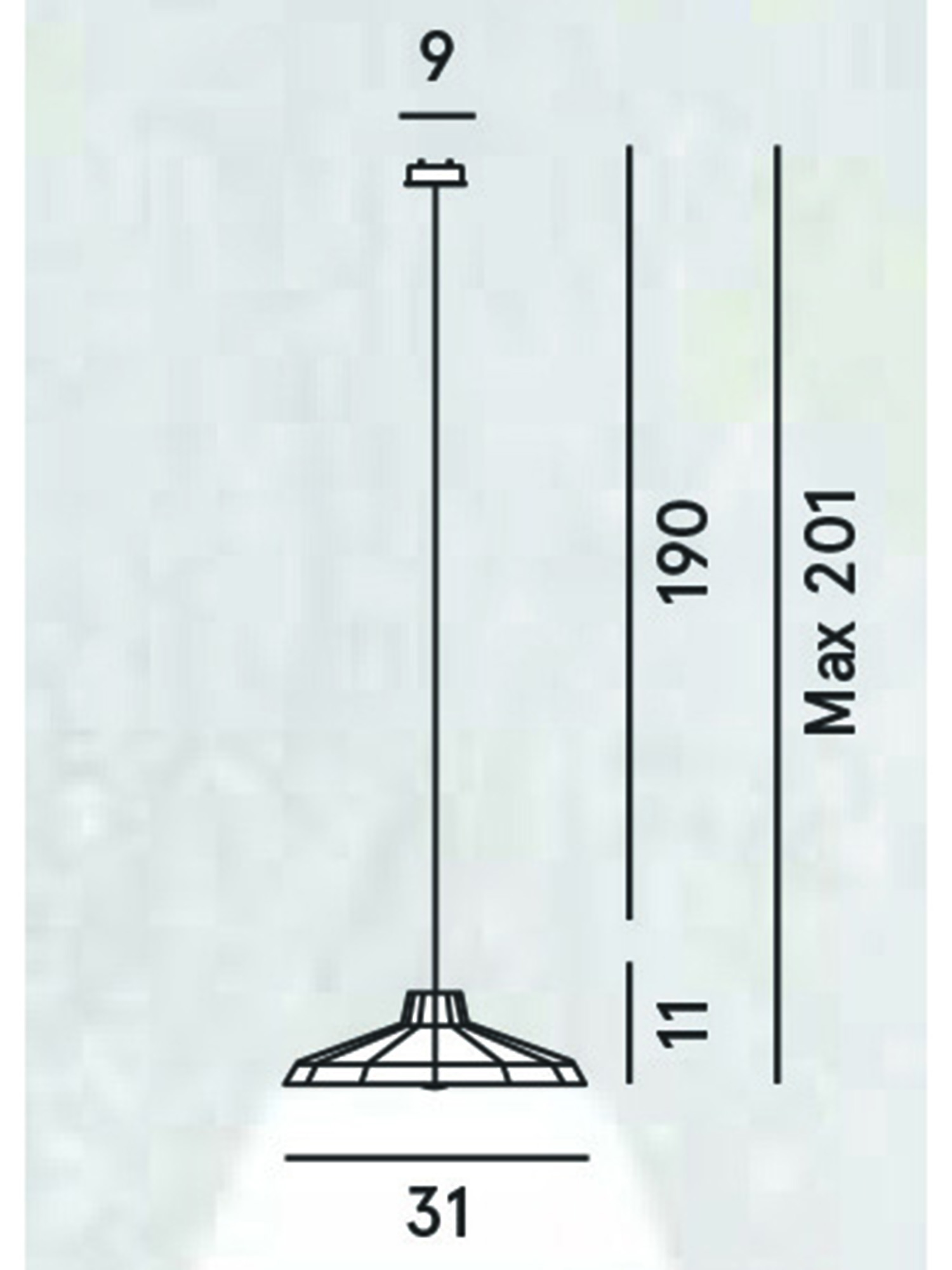 Diesel - MYSTERIO SOSPENSIONE, Unisex's Vintage suspended lighting in Black/Grey - 2